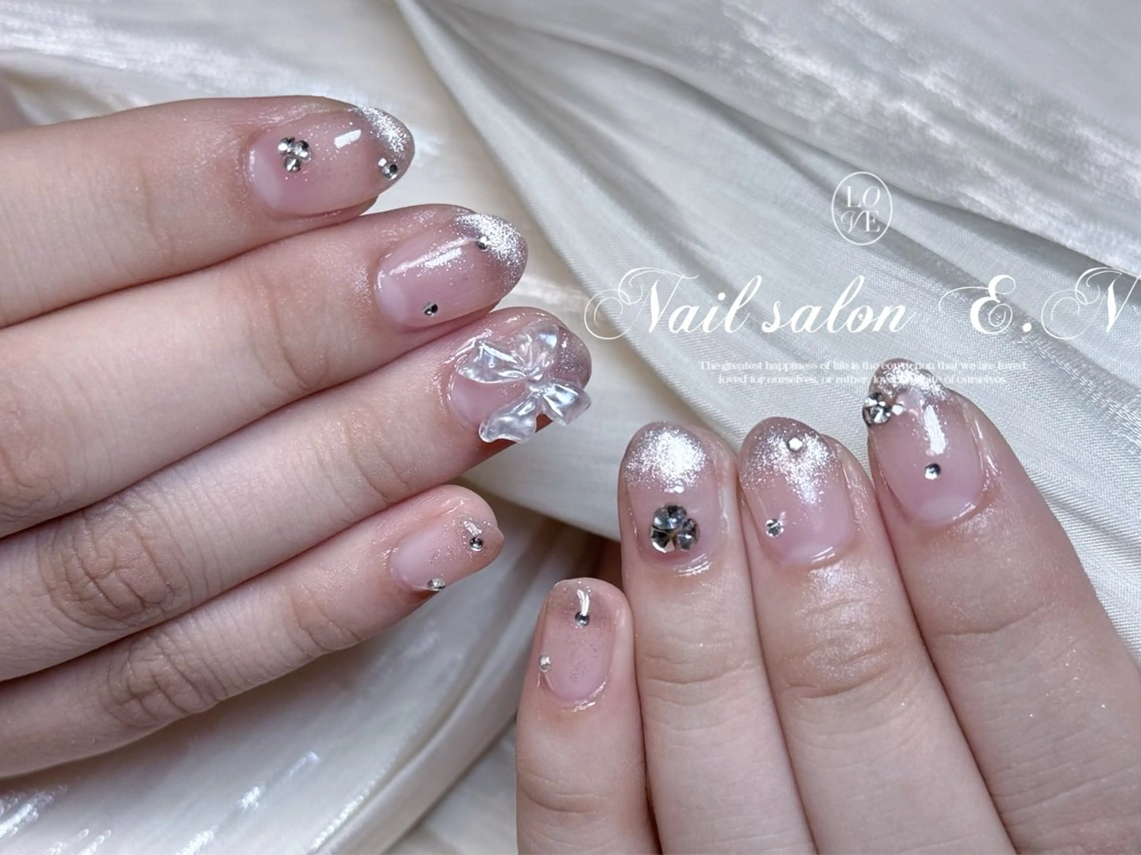 ネイル E.N🦋 長さ出し/持ち込みのネイルデザイン