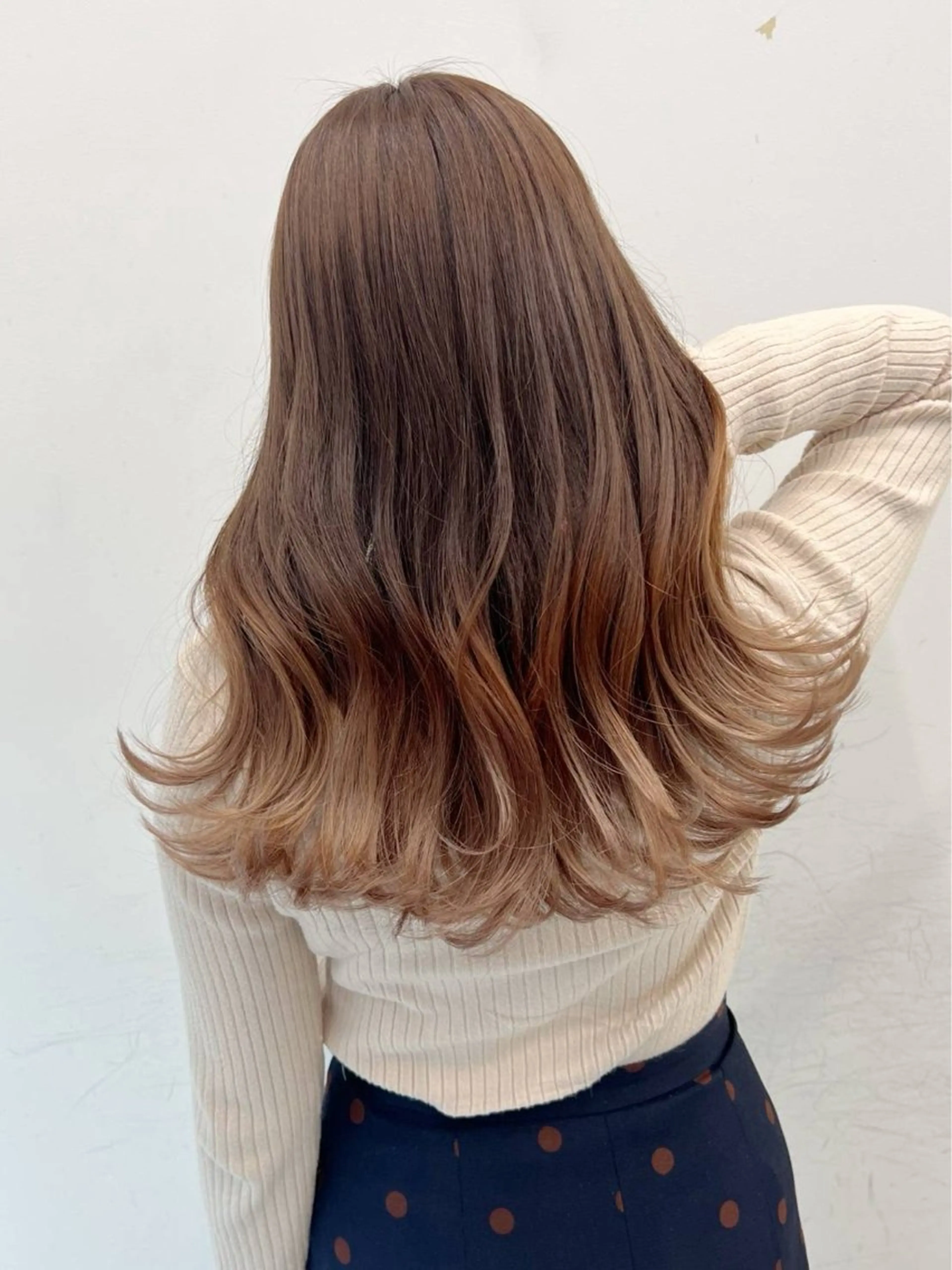 セミロング カット ヘアカラー トリートメント Cielo by Siestaのヘアスタイル