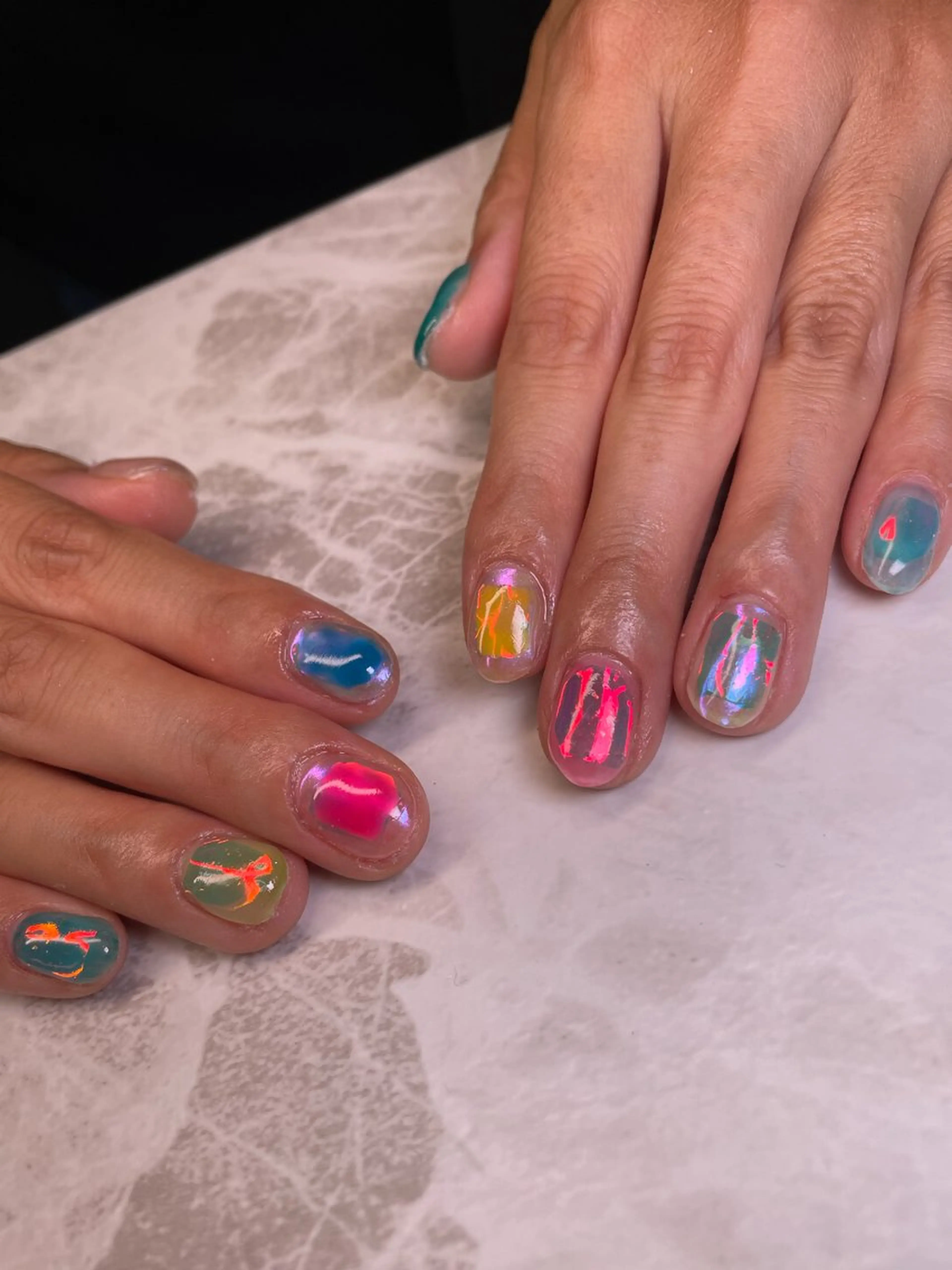 ネイル ハンドネイル YOUTH nails waxing所属・YOUTH natsumiのネイルデザイン