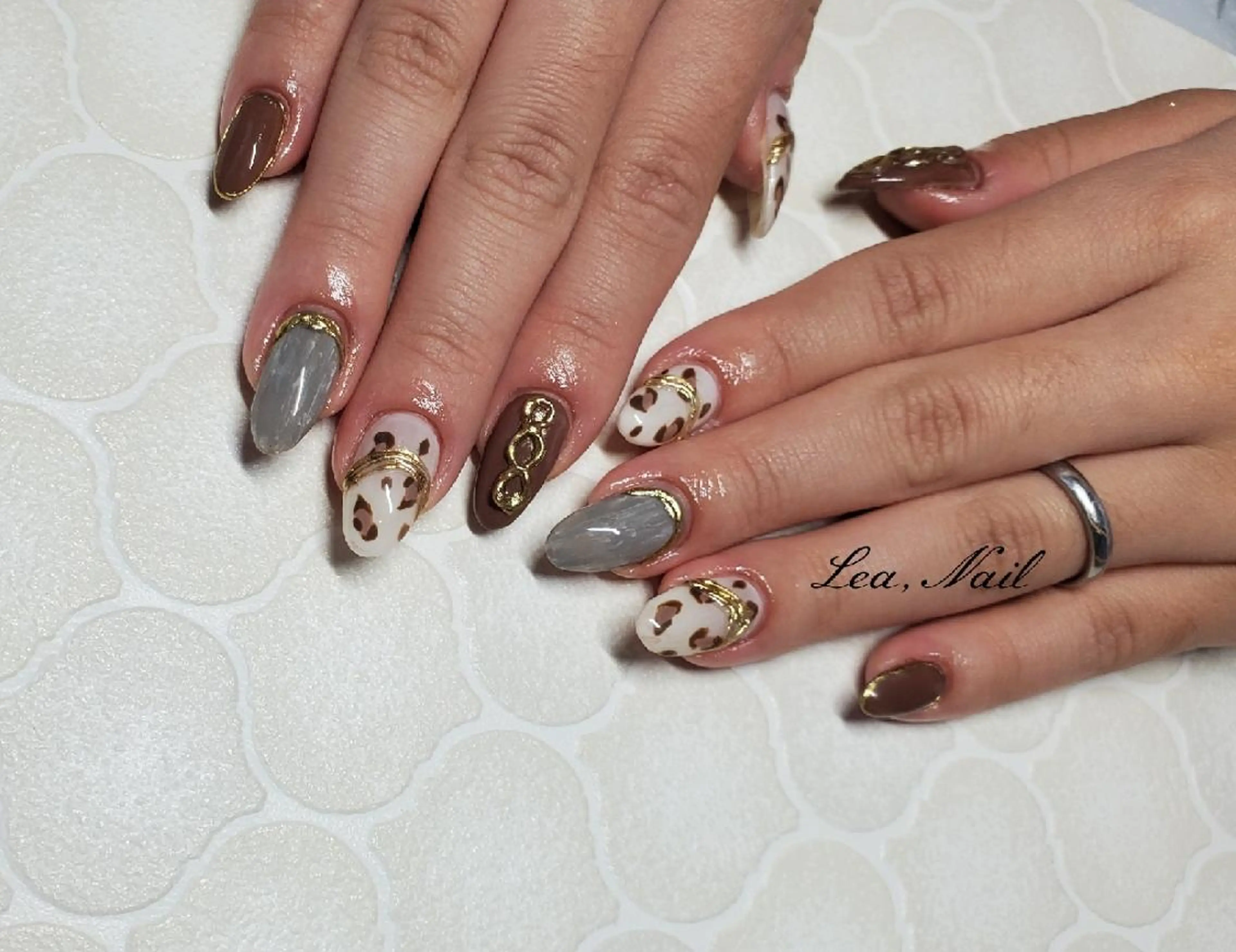 ネイル Lea,Nail所属・松橋 愛のネイルデザイン