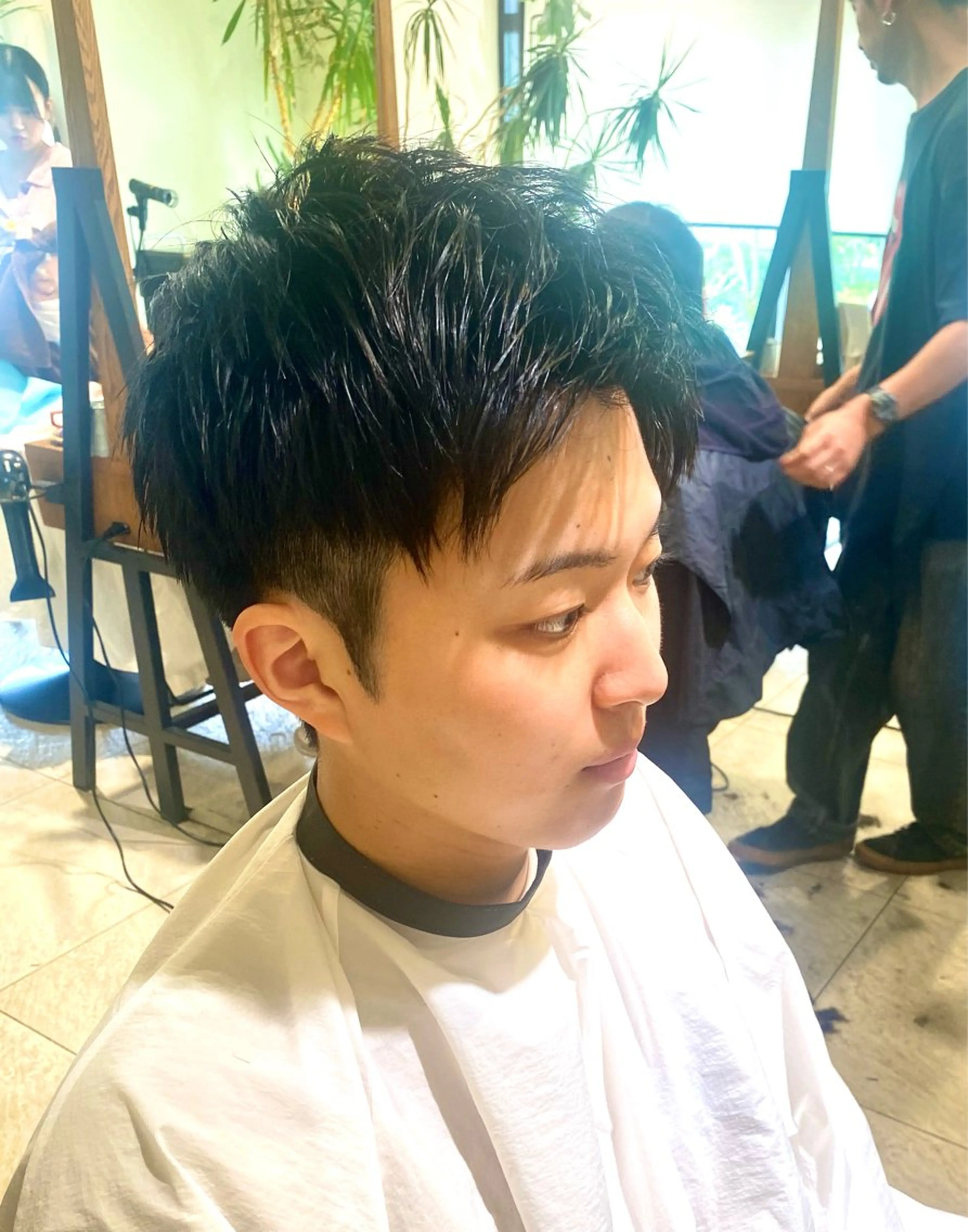 ショート 顔周りカット ショートヘア カット LiC えりのヘアスタイル