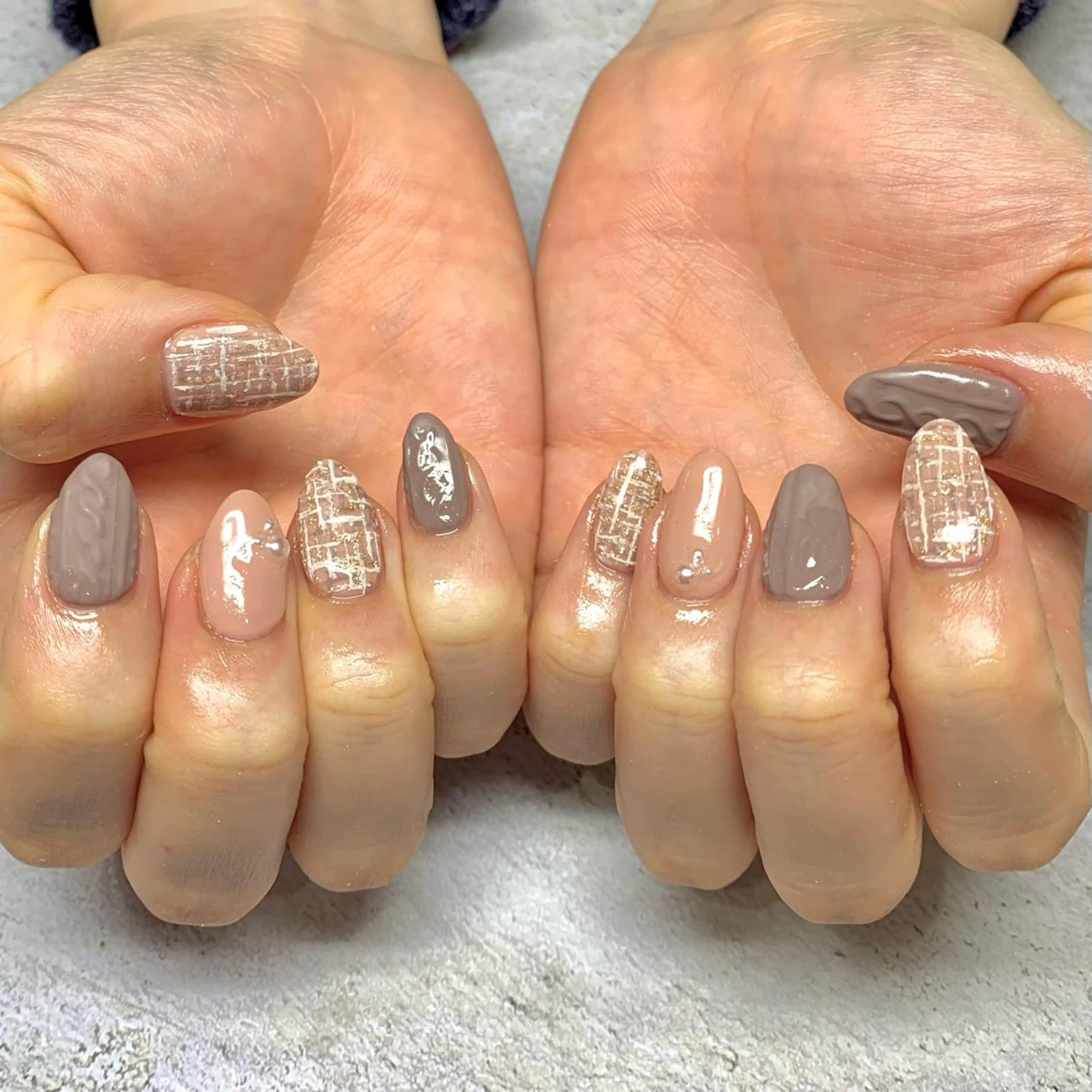 ネイル ハンドネイル nail atelier  new moon所属・森 貴子のネイルデザイン