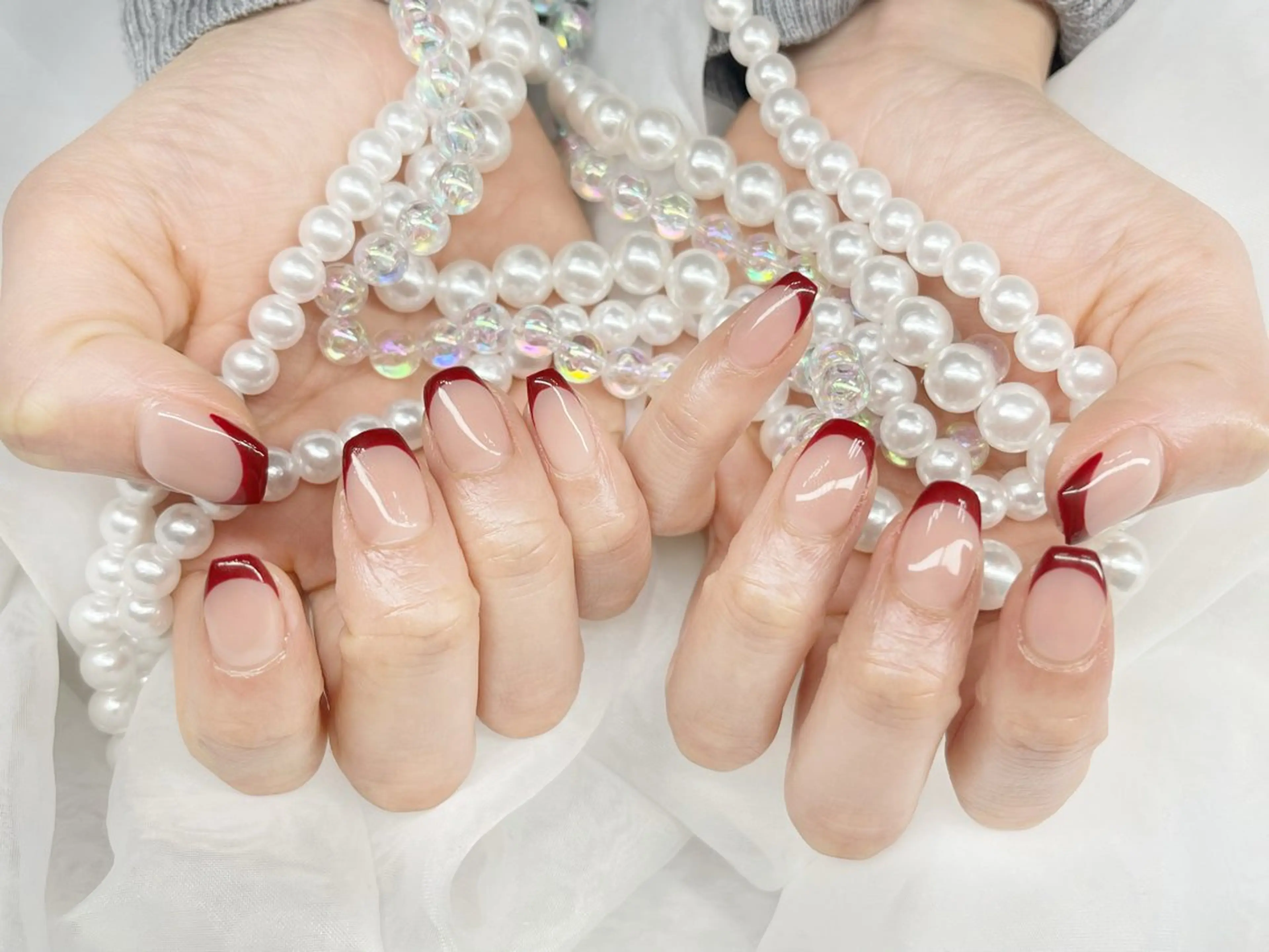 フレンチorカラーグラデ💅🏻[オフ有り]の写真