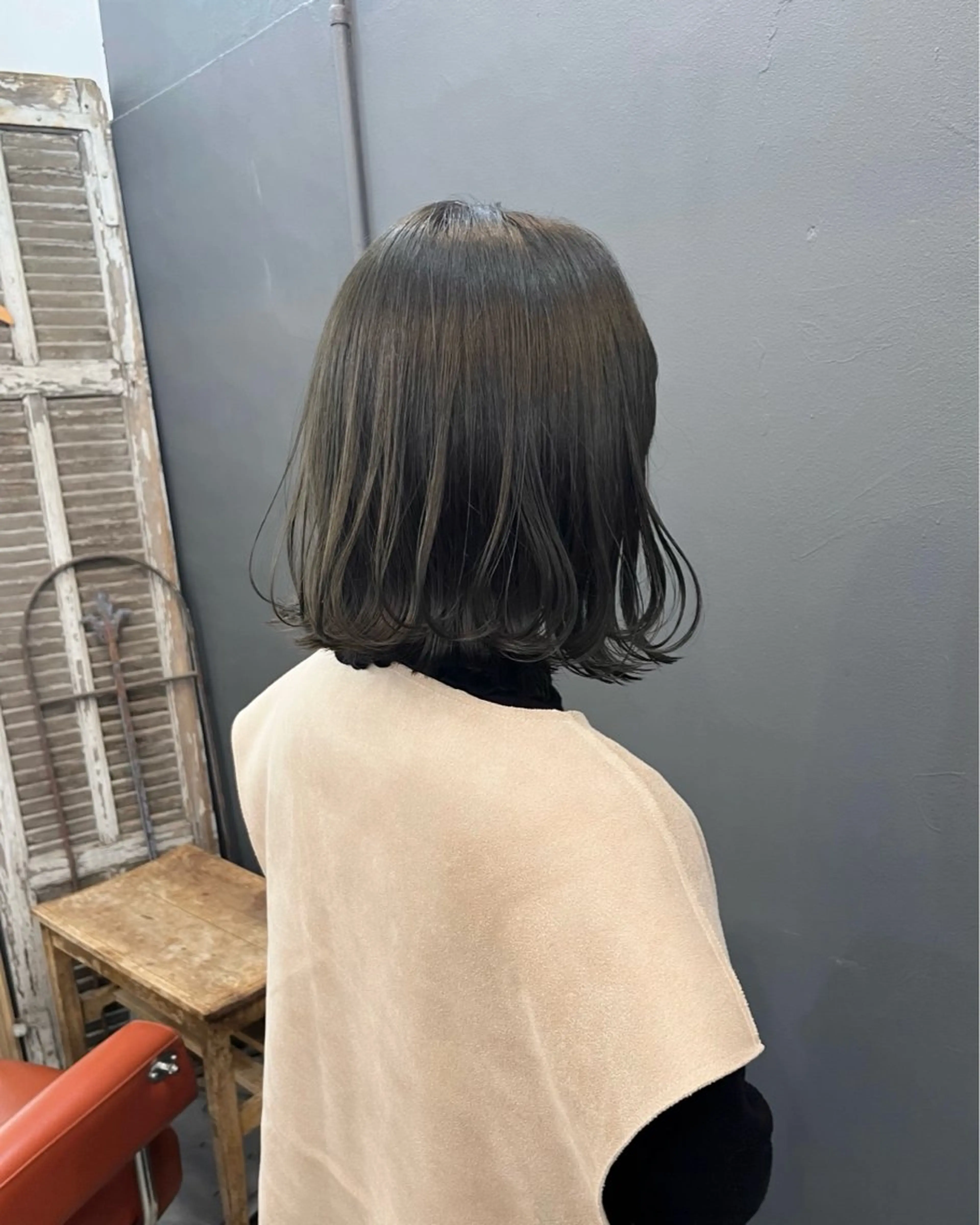 ミディアム カラー ヘアカラー Trico Antique【トリコアンティーク】所属・暗髪とオリーブ🌿 渡辺拓人のヘアスタイル