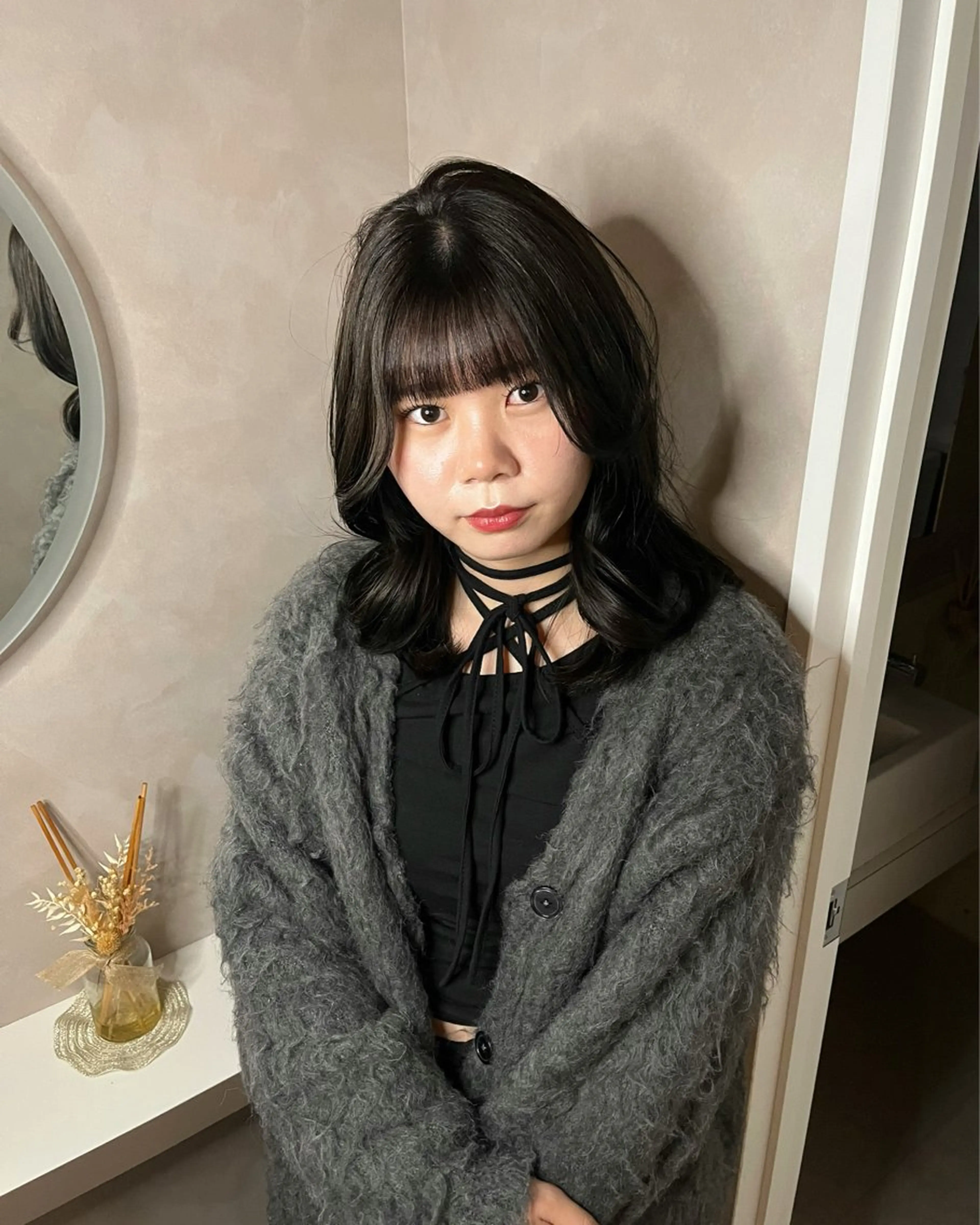 ロング カラー Linda所属・MAO カラーモデル募集中のヘアスタイル