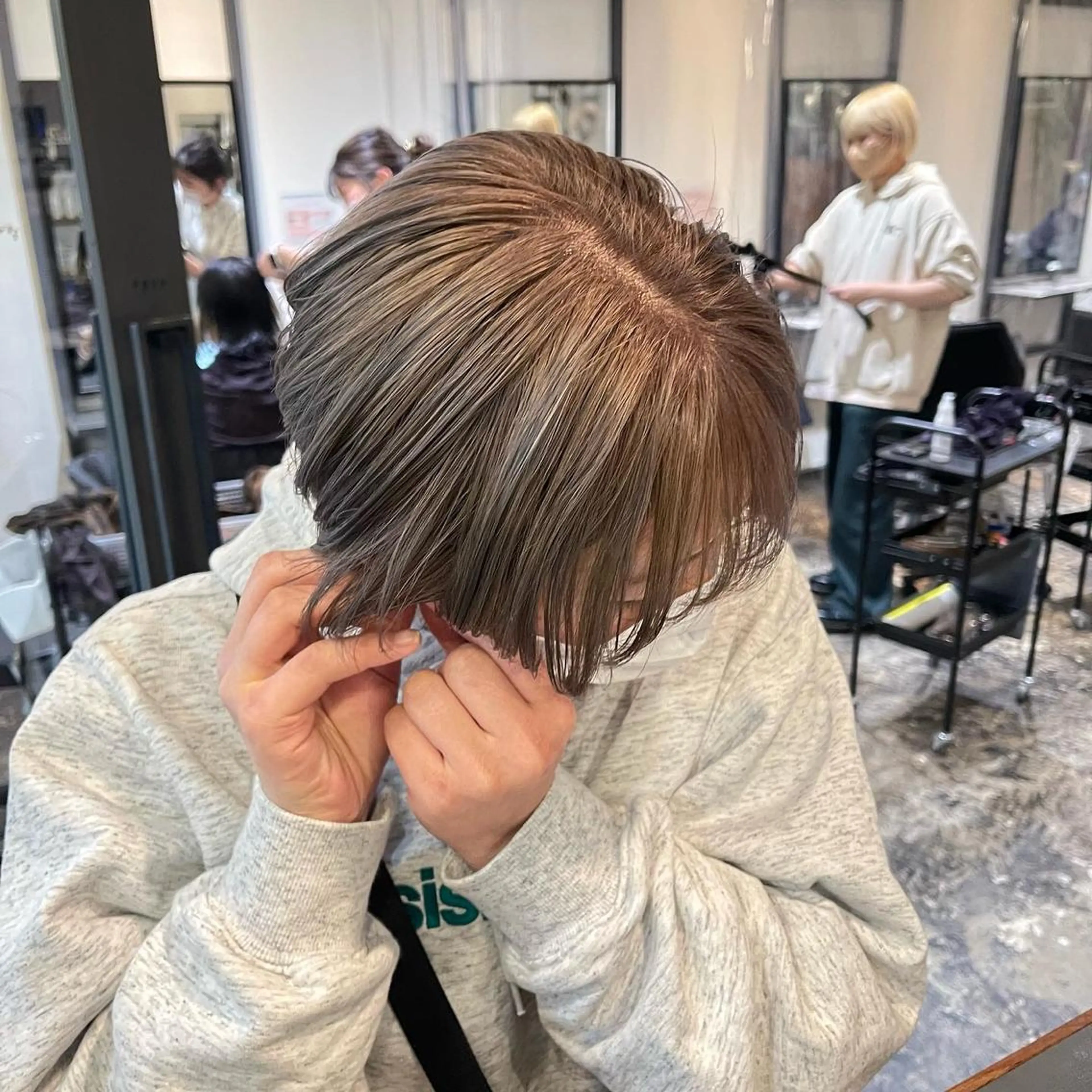 ショート ワンホンヘア ケラチン/Kaitoのヘアスタイル