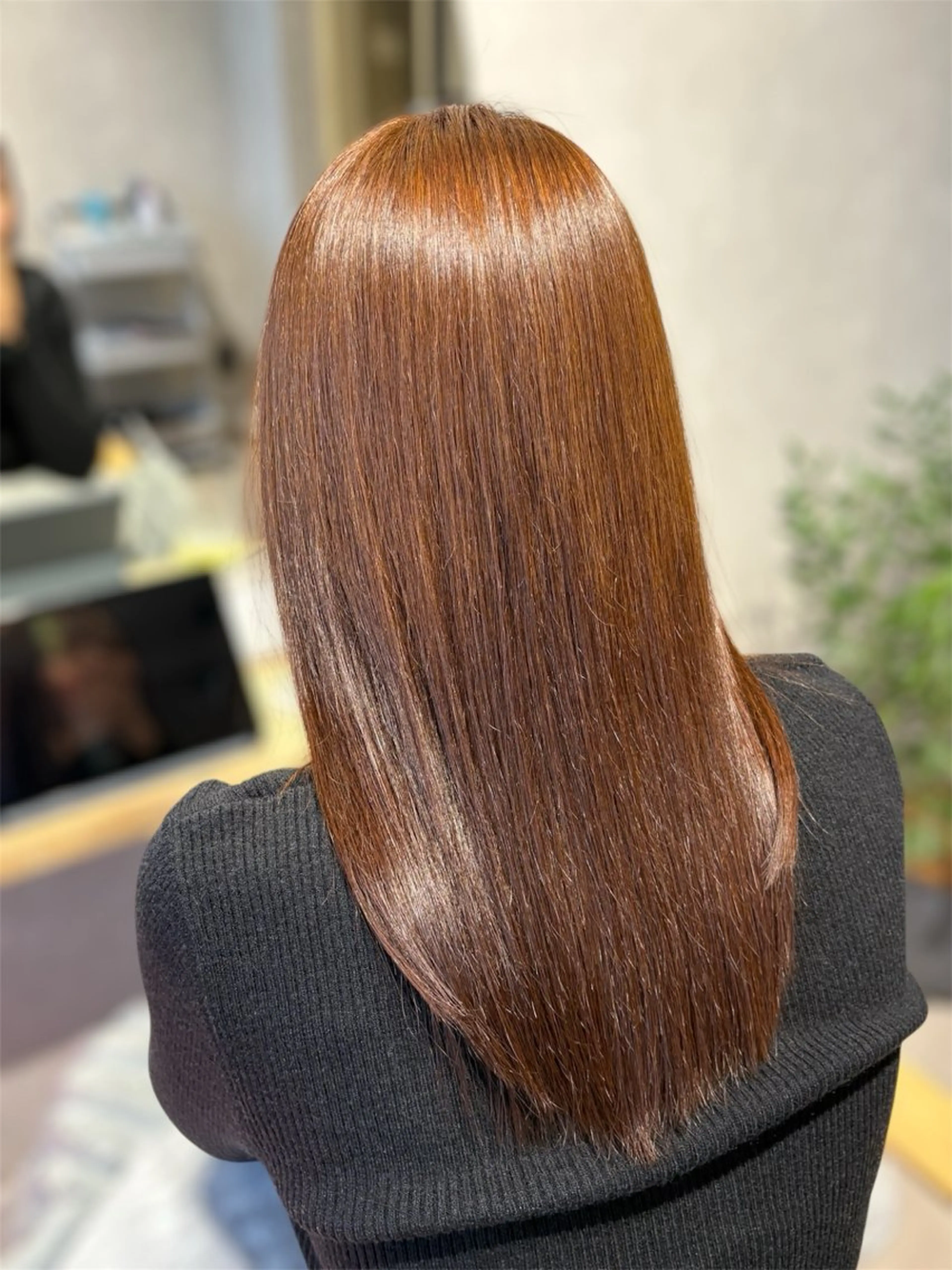 ロング 縮毛矯正 ✨NEW OPEN/ 美髪矯正/山田千里✨のヘアスタイル