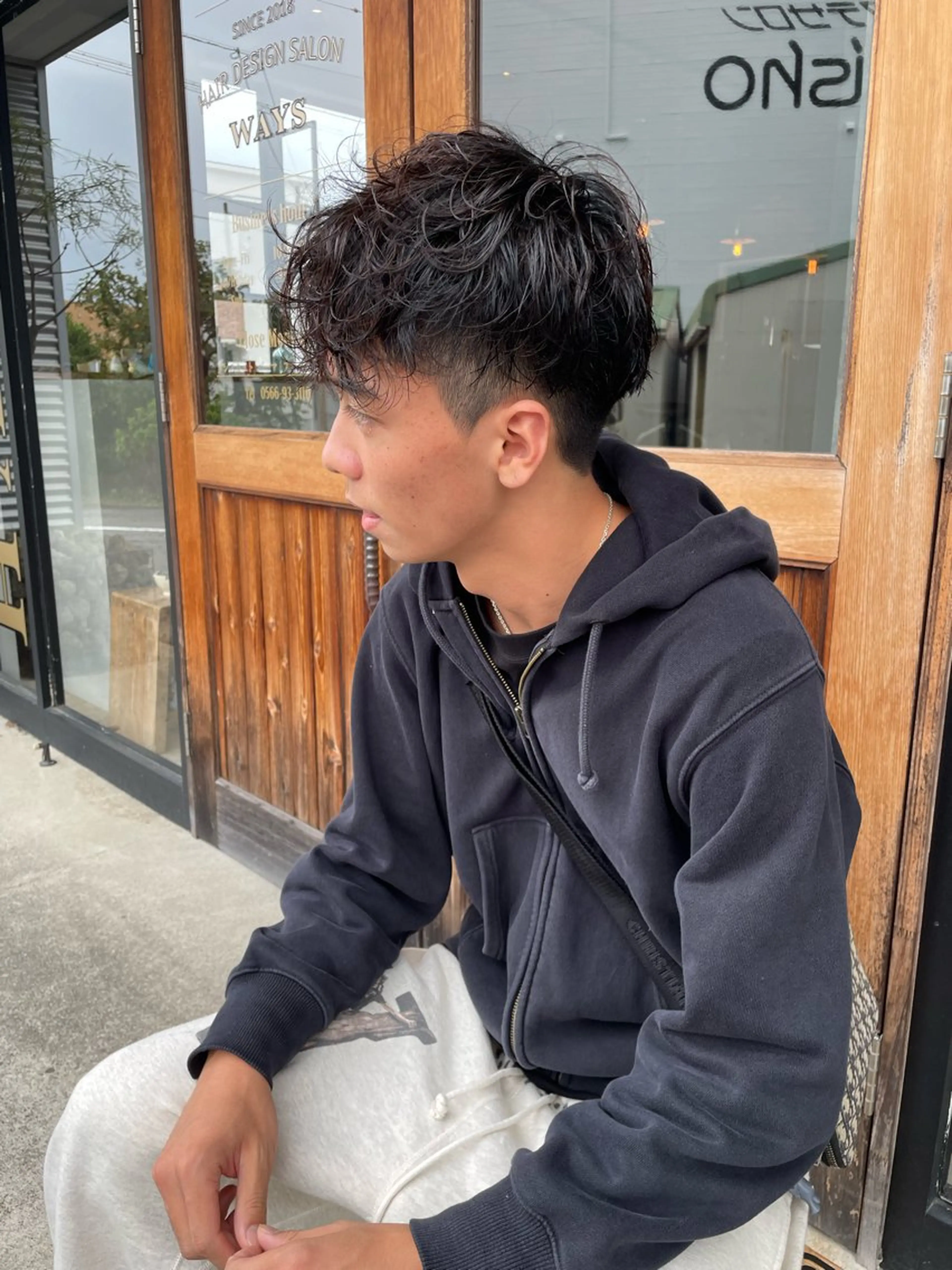 ショート パーマ メンズ メンズ🎱女性も歓迎 ✨🌵榊原崇文🌵のヘアスタイル