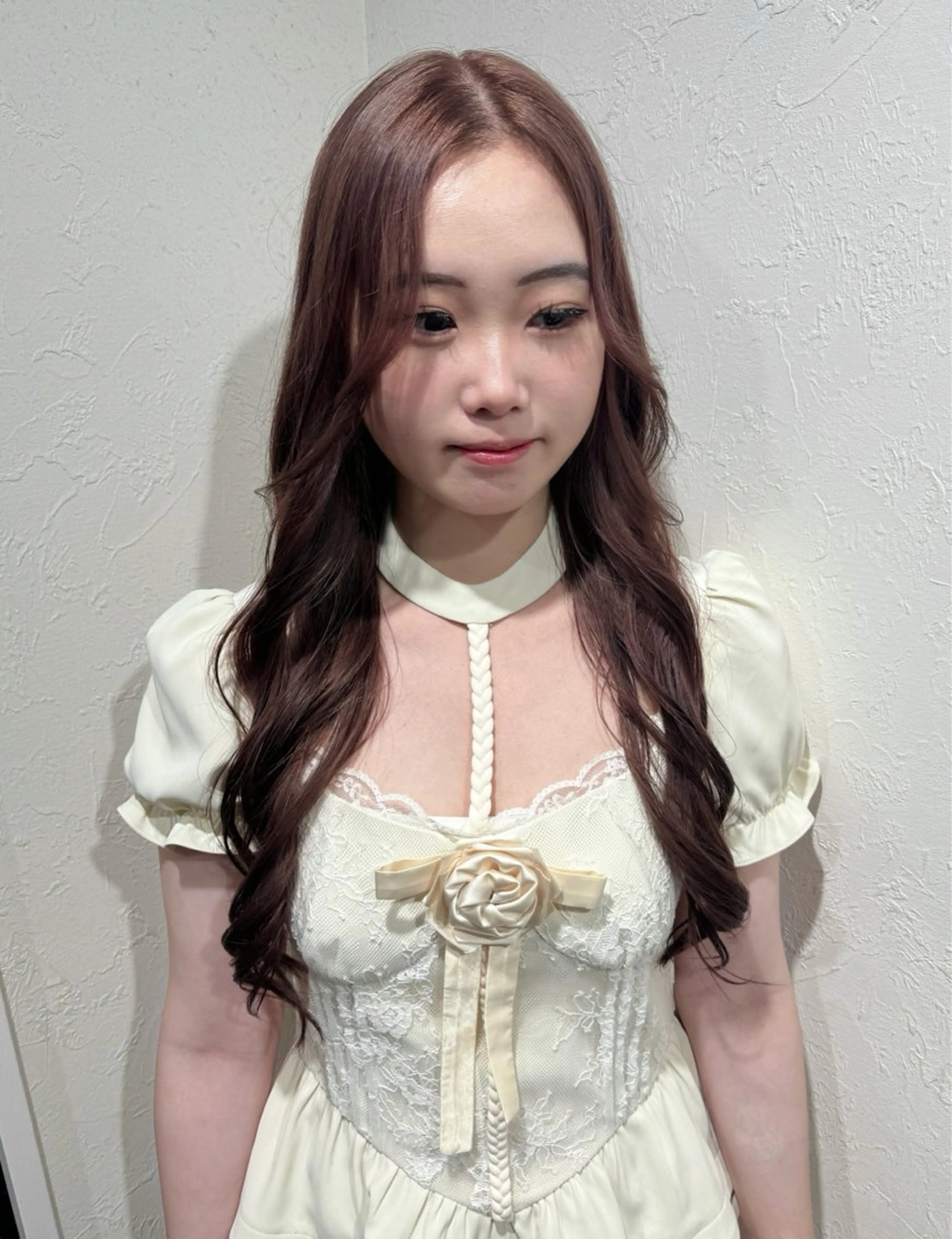 ロング カラー ハイトーン/レイヤー /艶カラー🎀のヘアスタイル