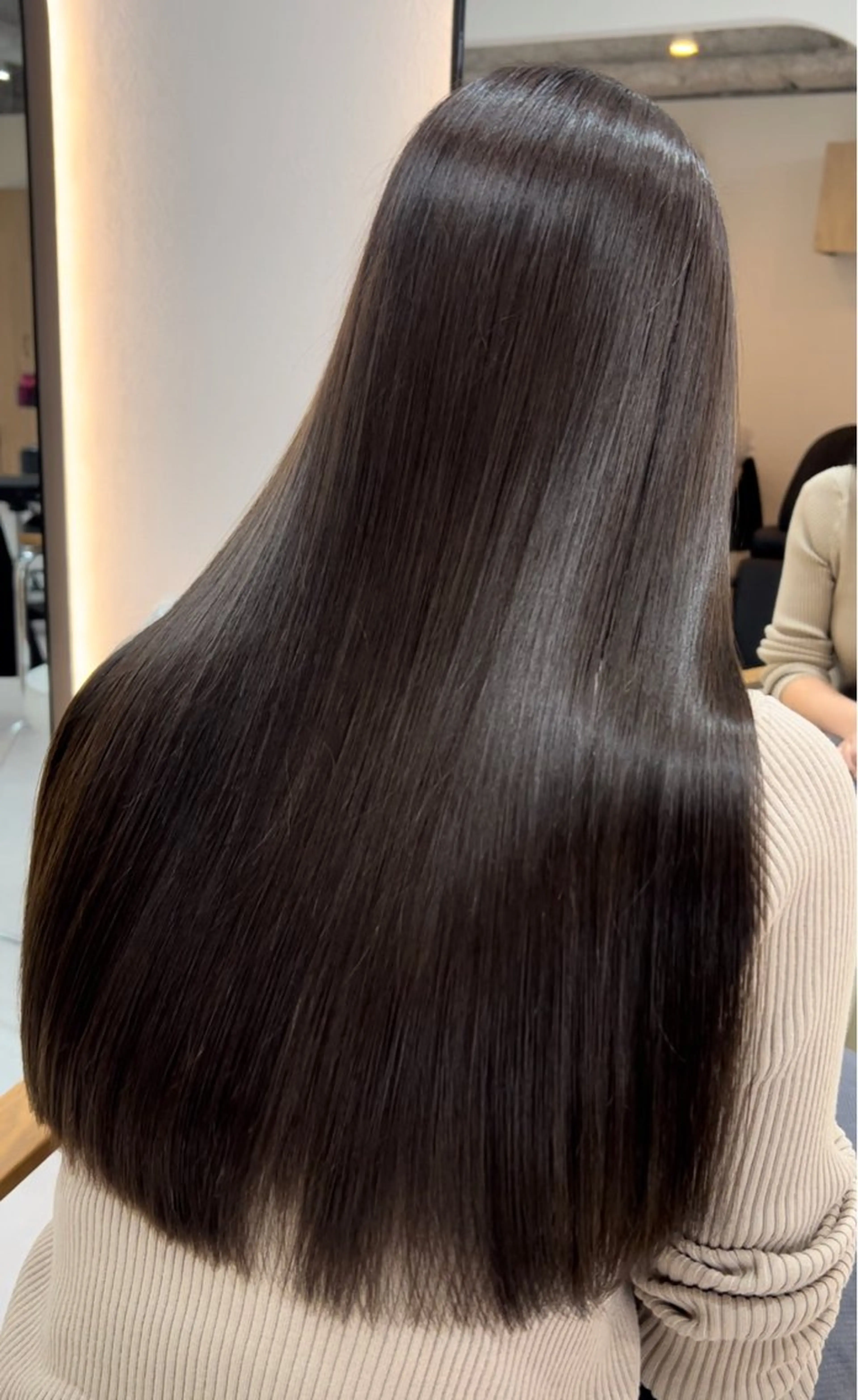 ロング カット トリートメント 韓国ヘア🩶侑矢 艶髪透明感/福岡のヘアスタイル