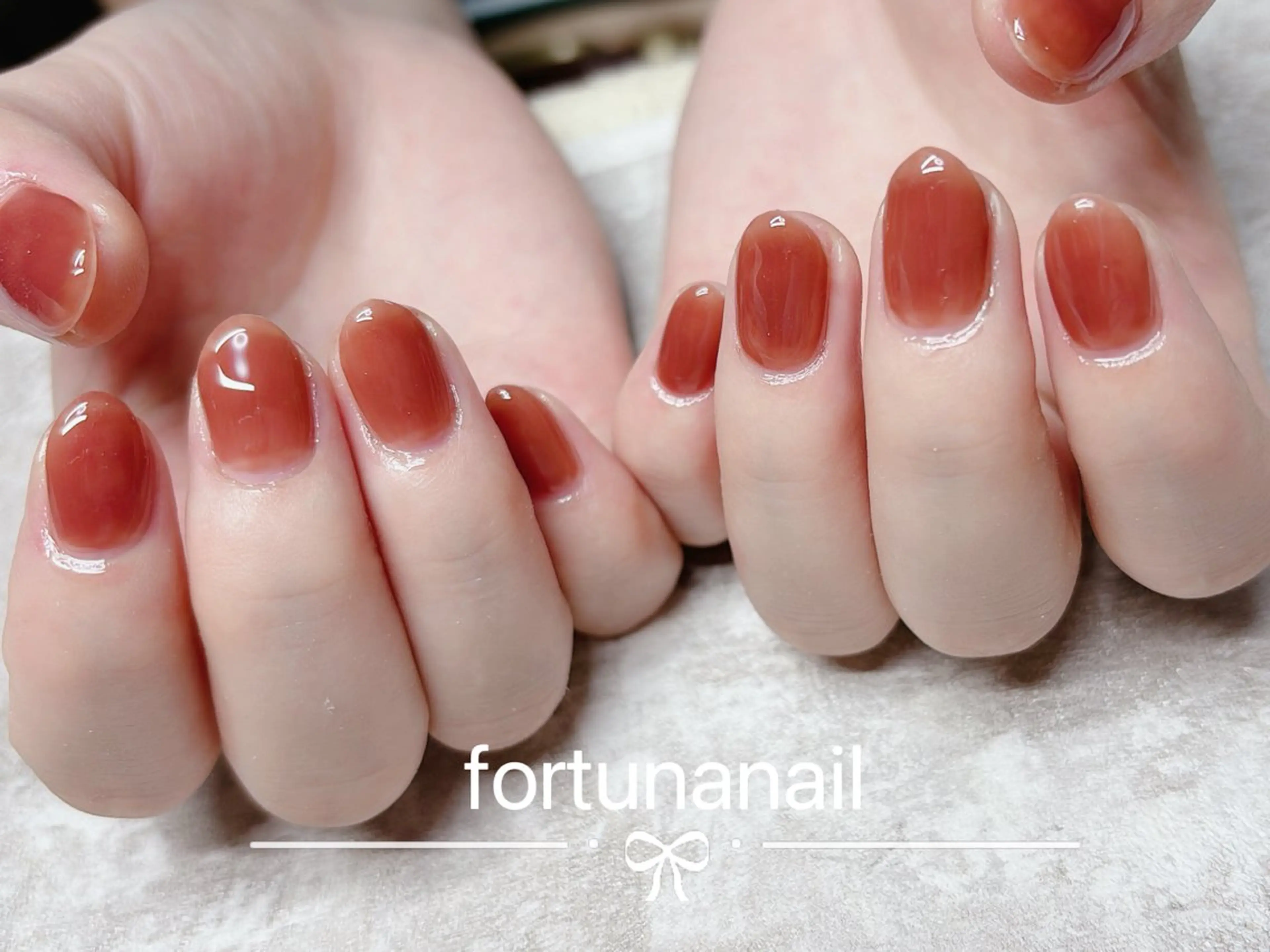 ネイル ハンドネイル Nail •Head スパFortunaのネイルデザイン