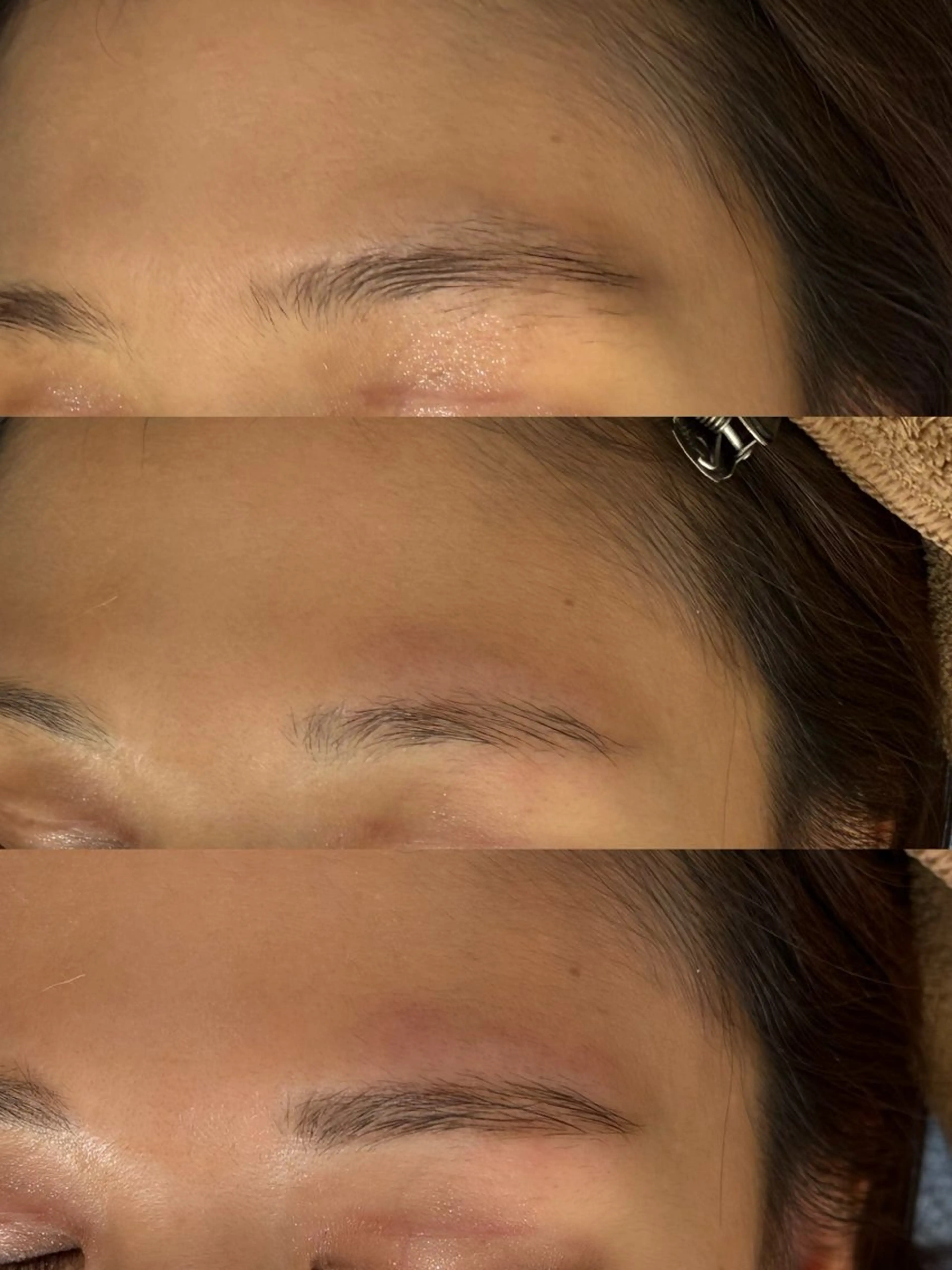 アイブロウ ワックス脱毛 岩月 香保里のマツエク・マツパデザイン