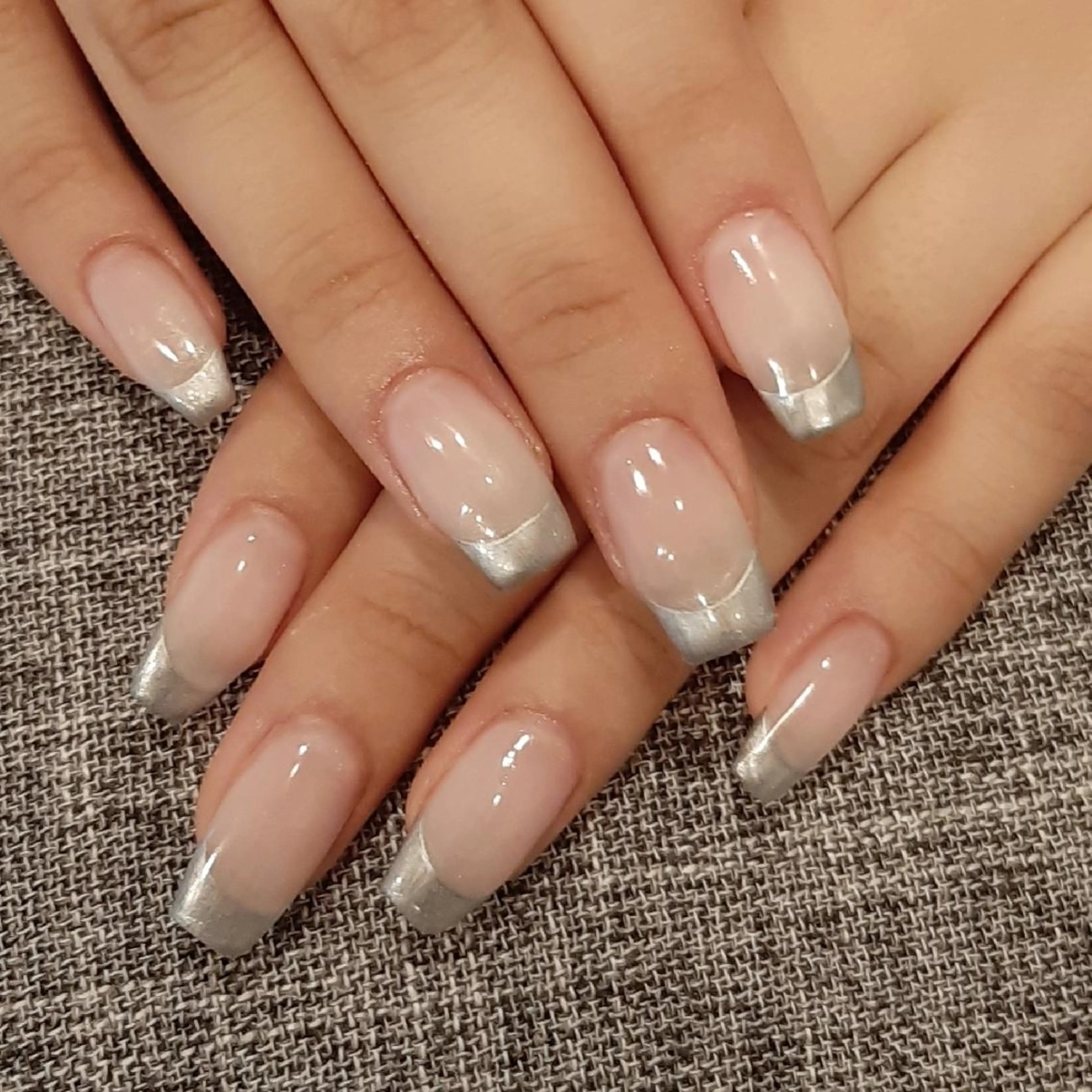 ネイル フレンチネイル シンプルネイル ハンドネイル private salon mieのネイルデザイン