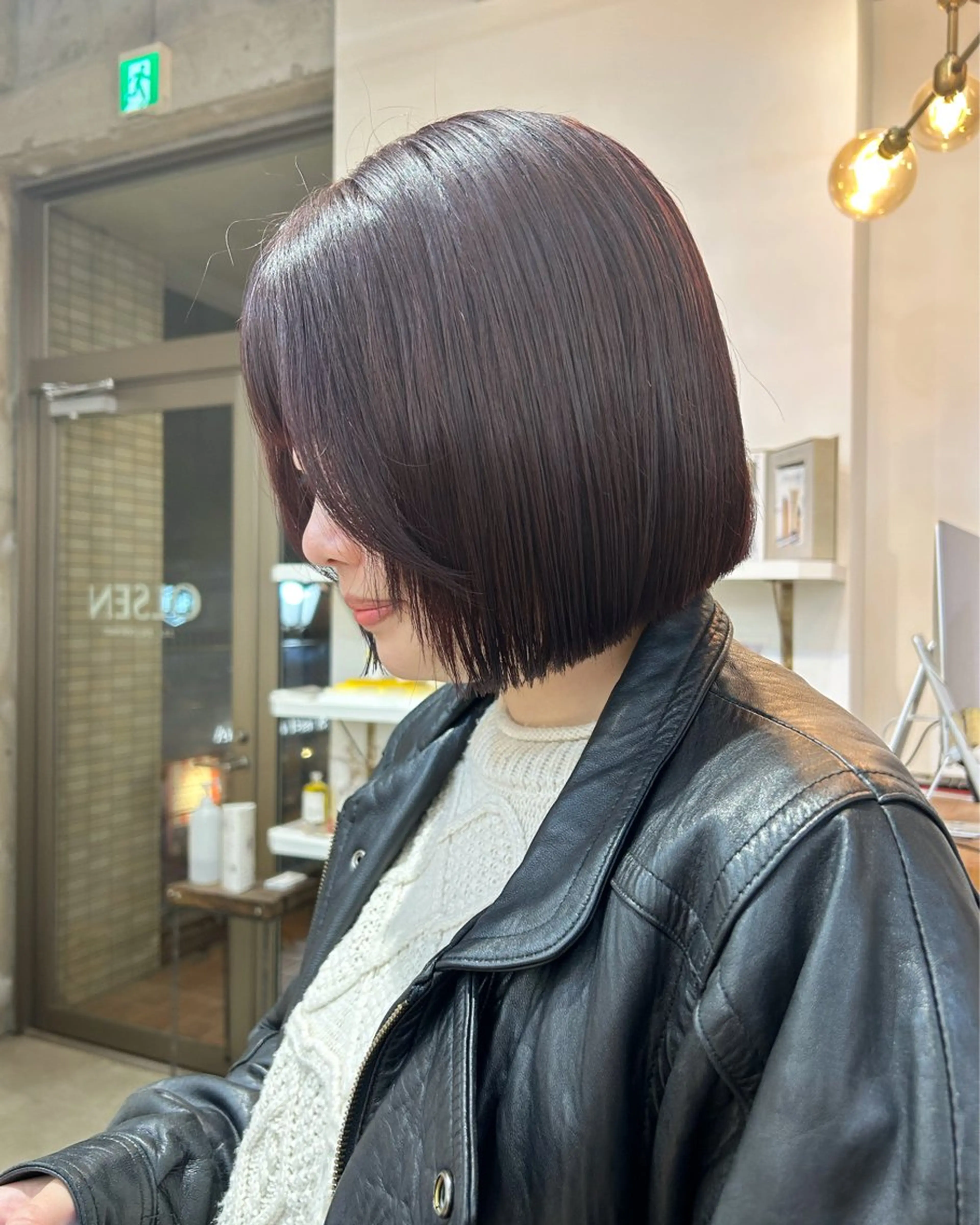 ショート カラー ボブ OLSEN D.B.A BALLOON HAIR所属・表参道OLSEN✂︎ nanamiのヘアスタイル