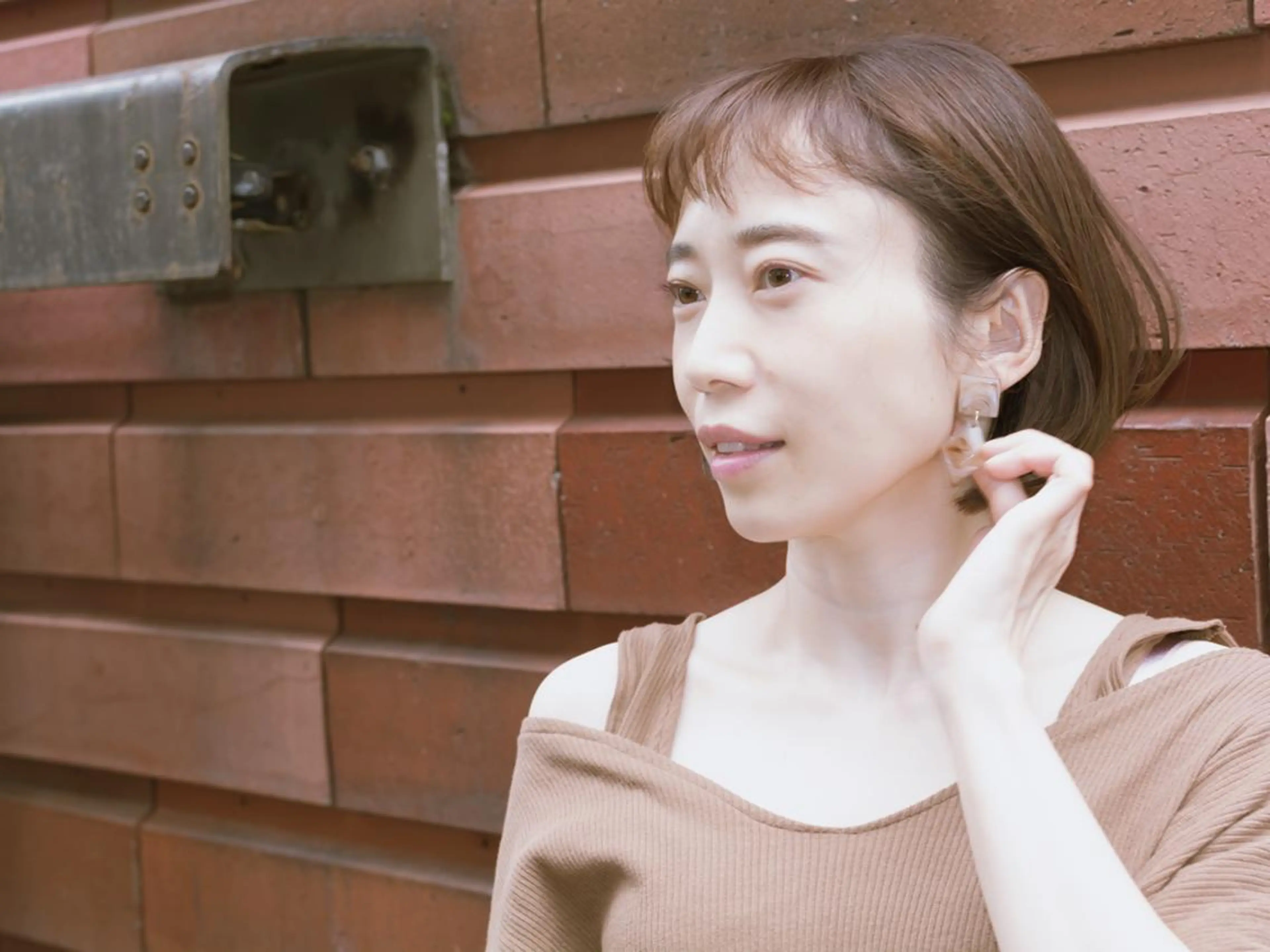 ショート カラー ショートボブ ベージュカラー ブルーカラー ブルージュ グレージュ 撮影モデル 斉藤 正敏のその他イメージ