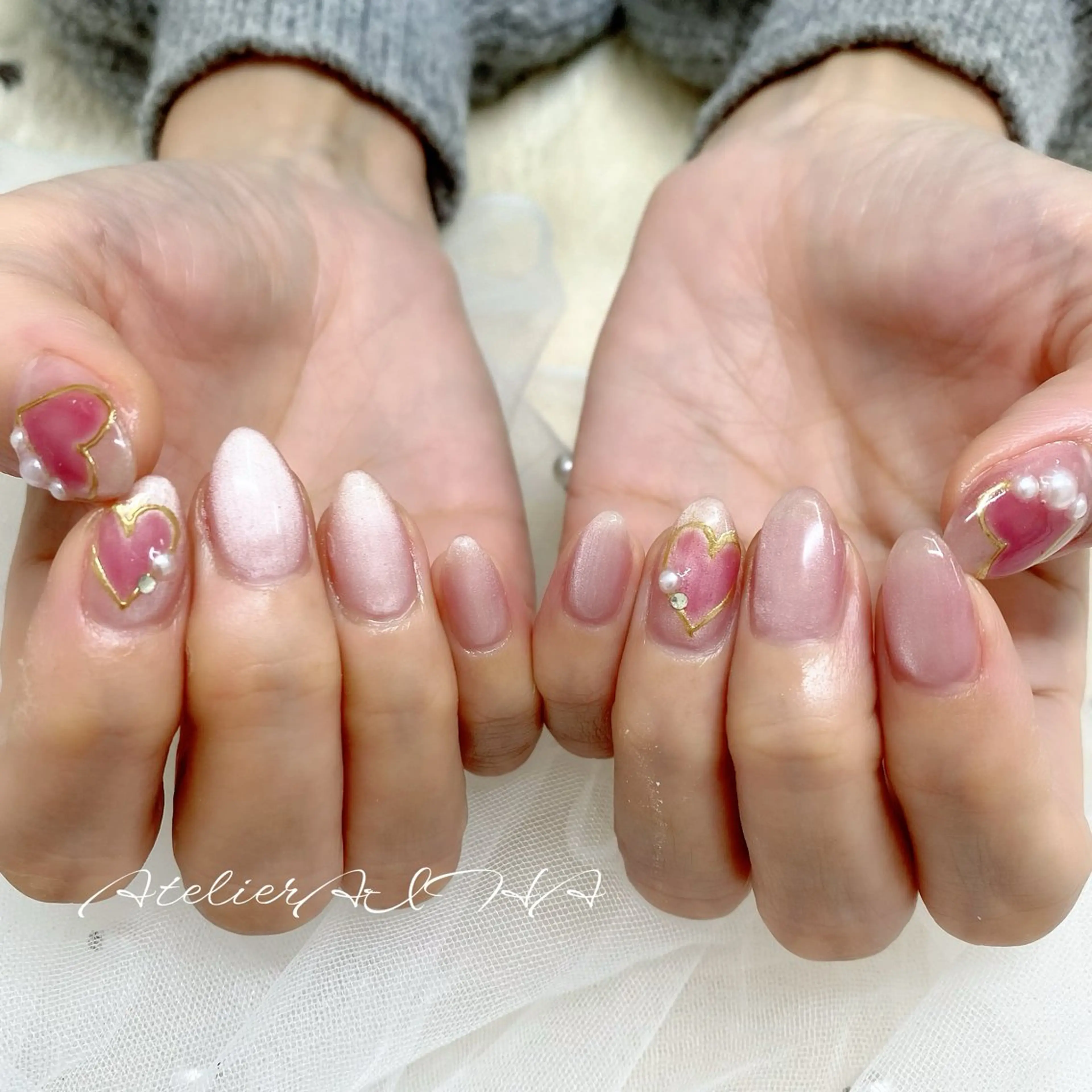 ネイル ハンドネイル アトリエAIHA所属・アトリエAIHA★ フィルイン推奨サロンのネイルデザイン