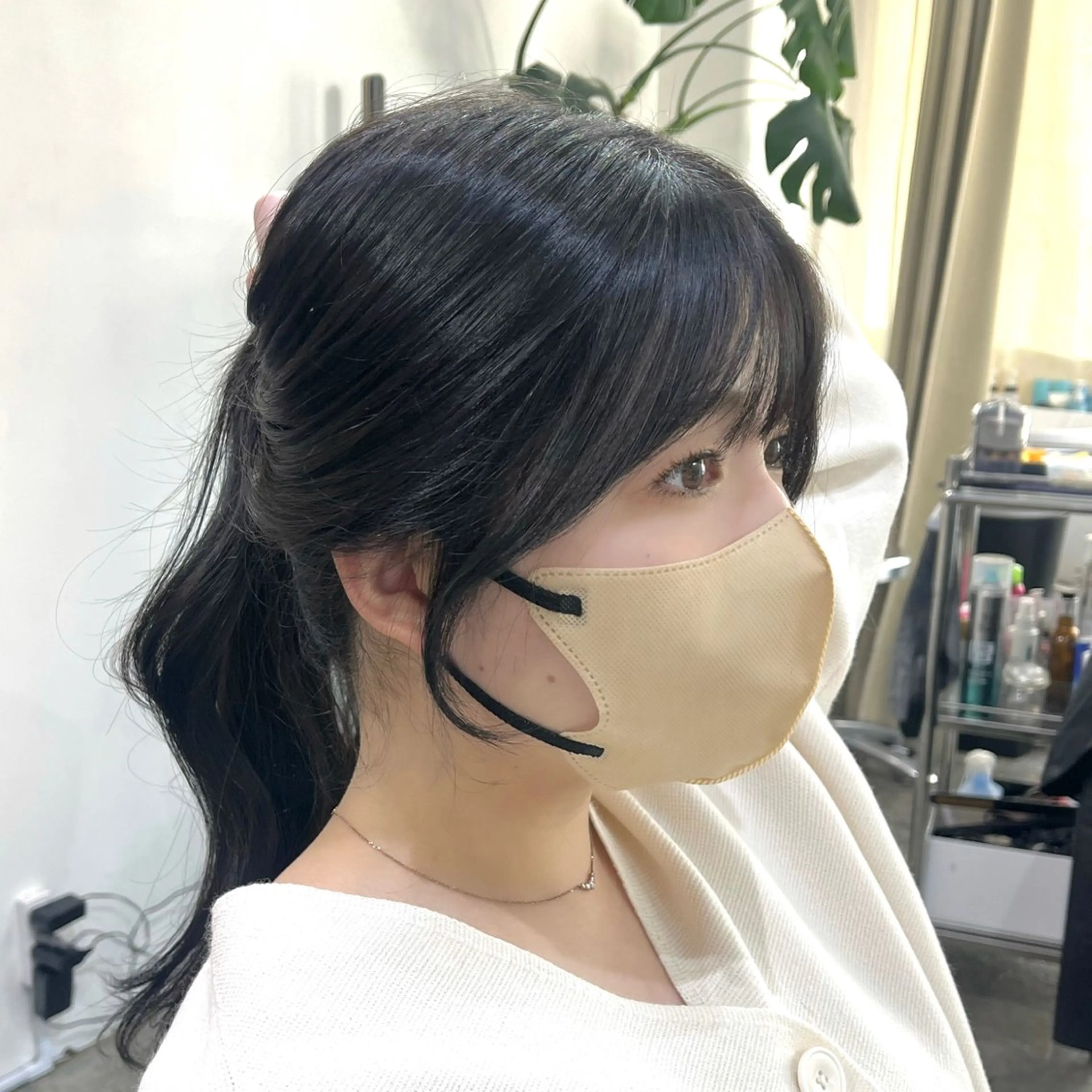 ロング カラー グレージュ Je suis heureuse Tres所属・早朝セット☀️ レイヤー/Momoのヘアスタイル