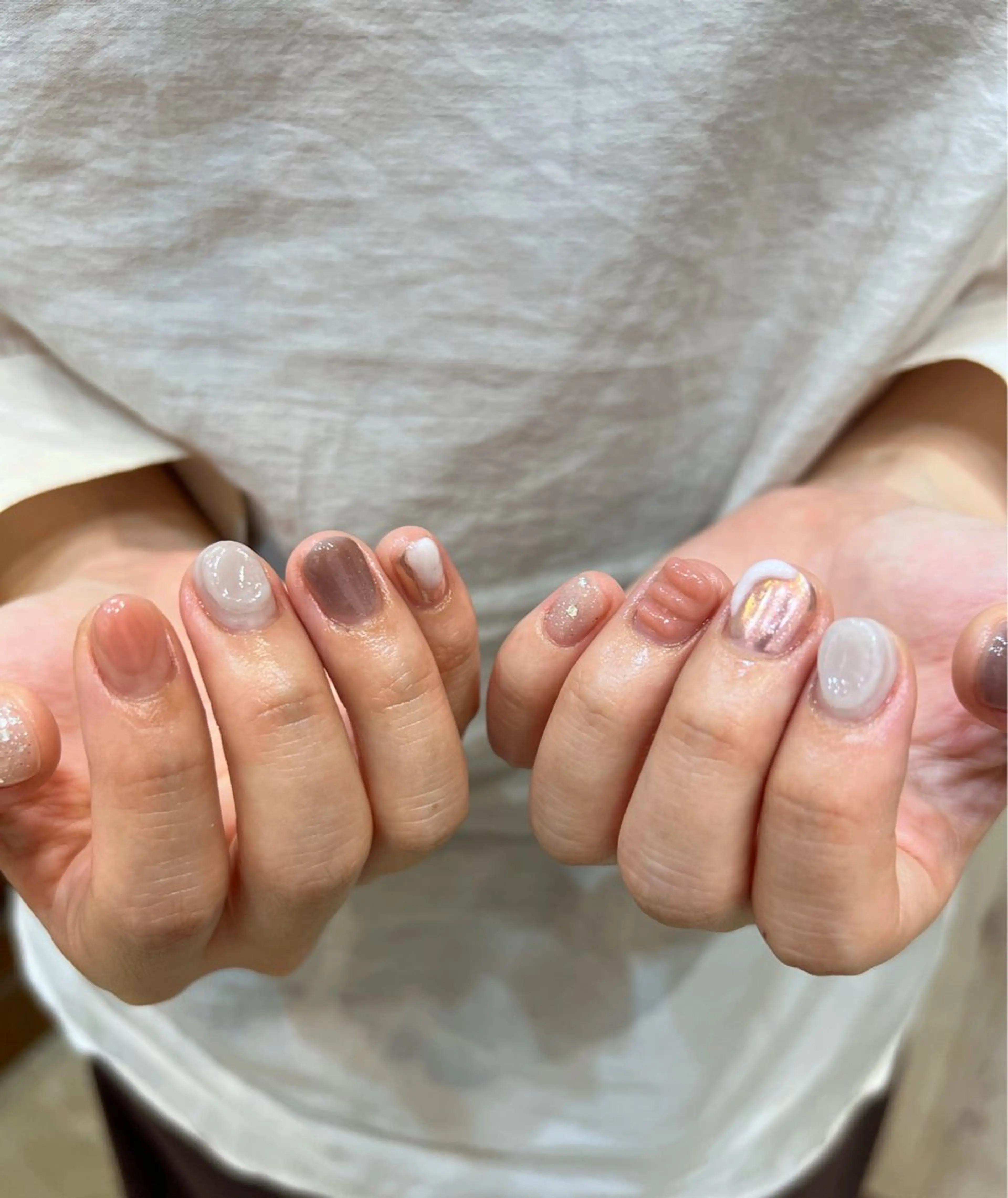 メンズ ネイル ハンドネイル ヘアメイクネイリスト 💄💅hidemiのヘアスタイル