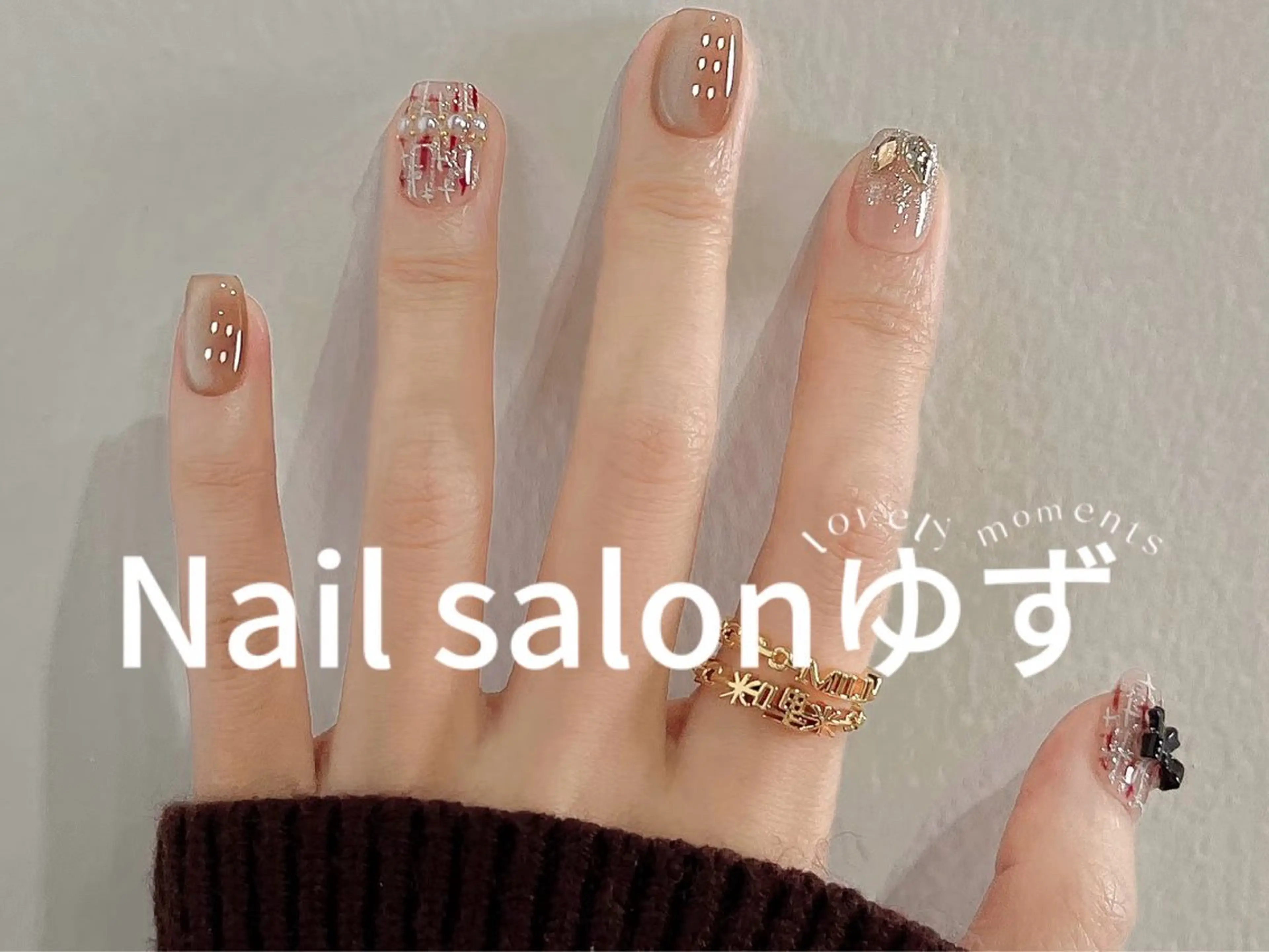 ネイル ハンドネイル ネイルサロン ゆずのネイルデザイン