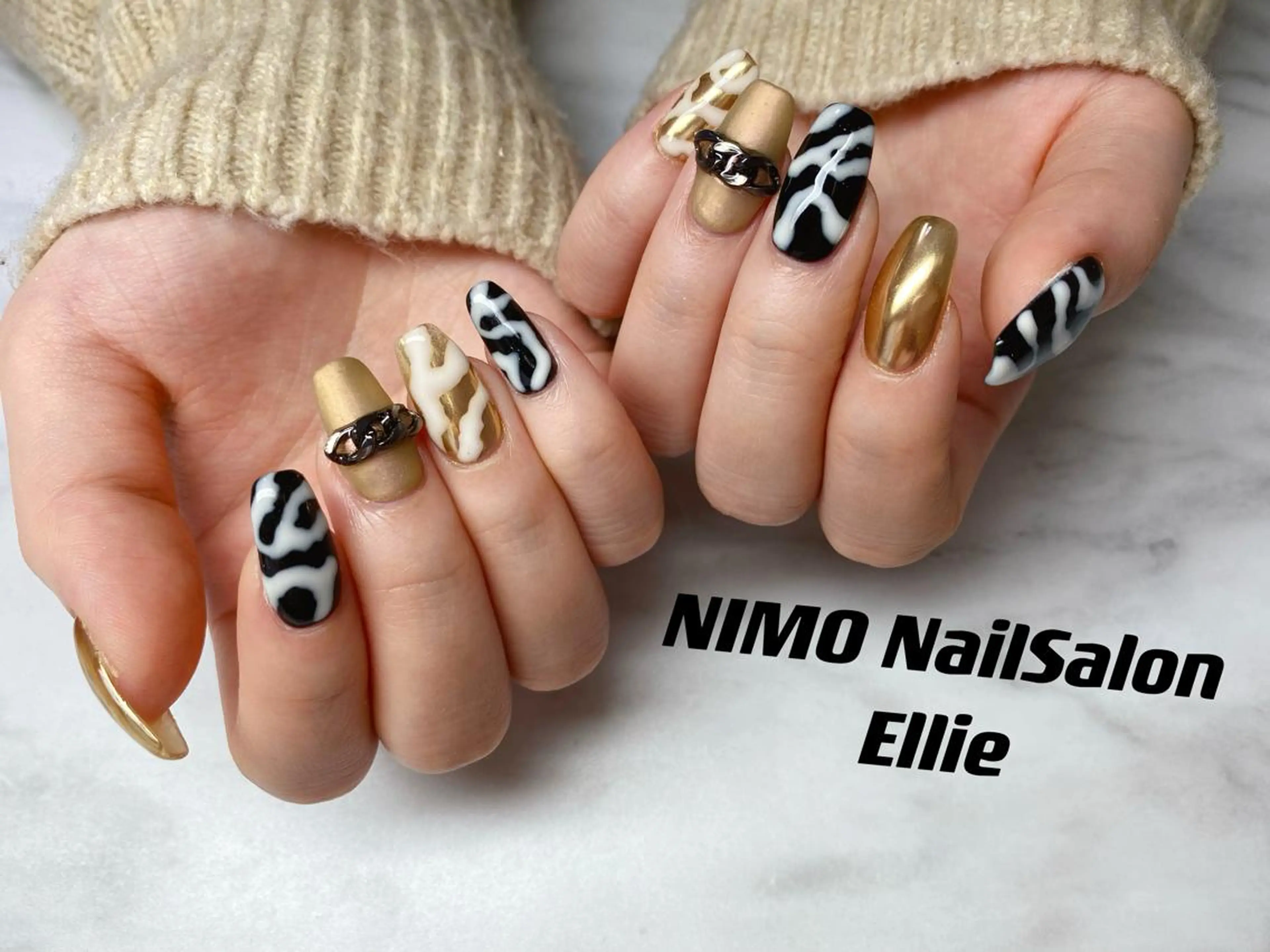 ネイル ハンドネイル ハンドケア 閨匠ビューティサロン 新橋店♡Ellieのネイルデザイン