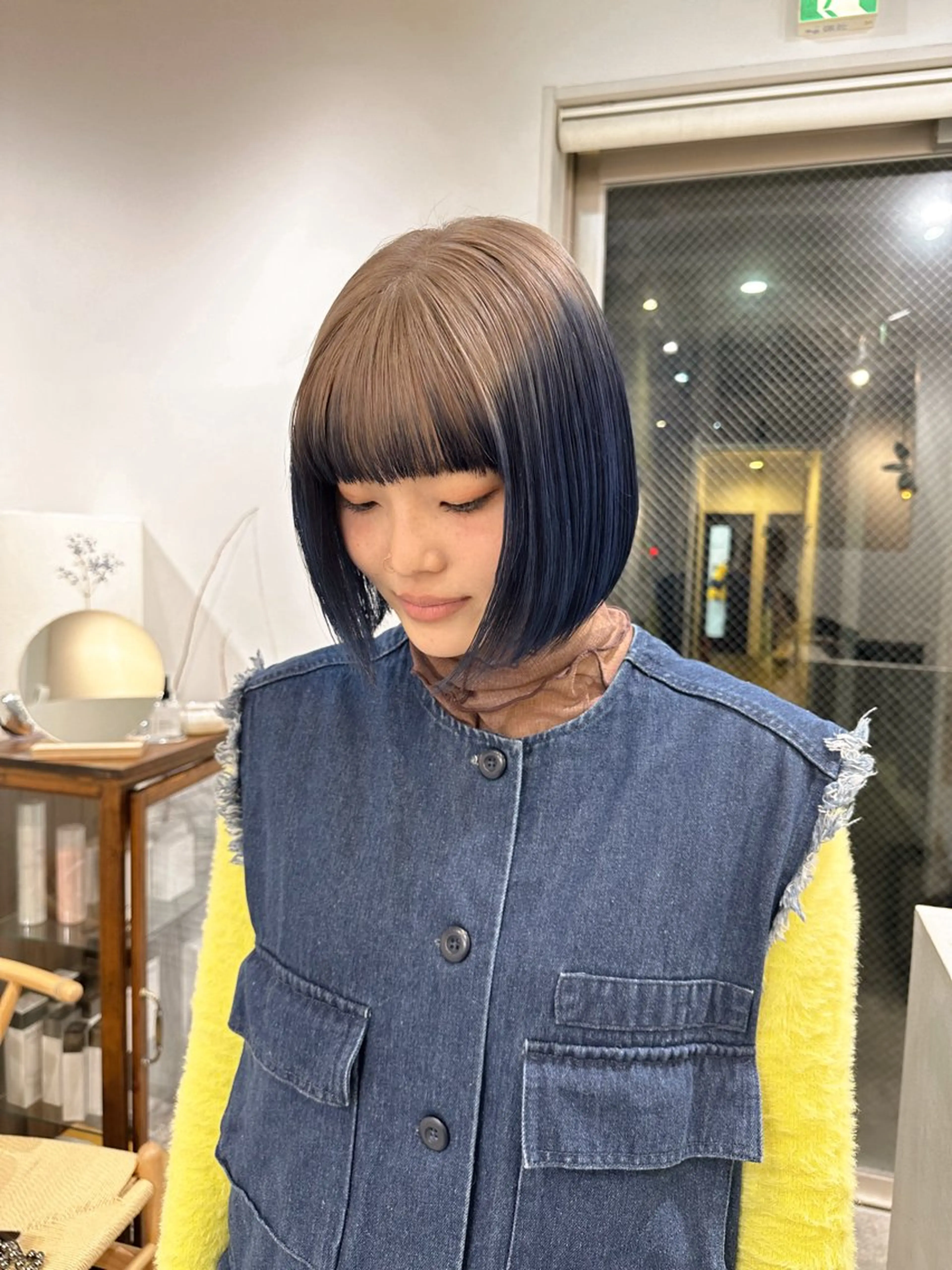 ショート ヘアカラー トリートメント yaya/ 天神美容室uyuのその他イメージ