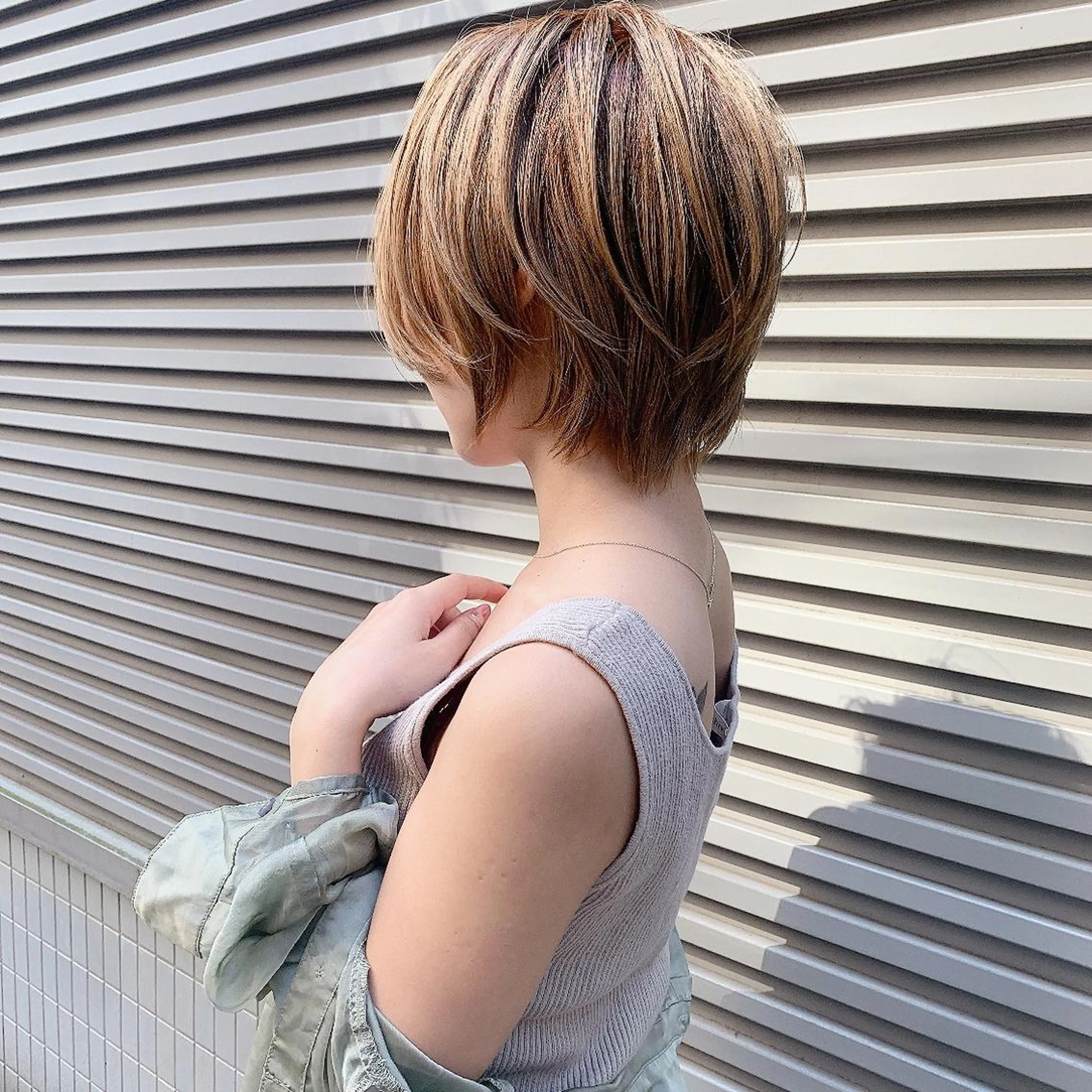 ショート calna by  elmo所属・ショート特化美容師 大阪京橋　大本　渉のヘアスタイル