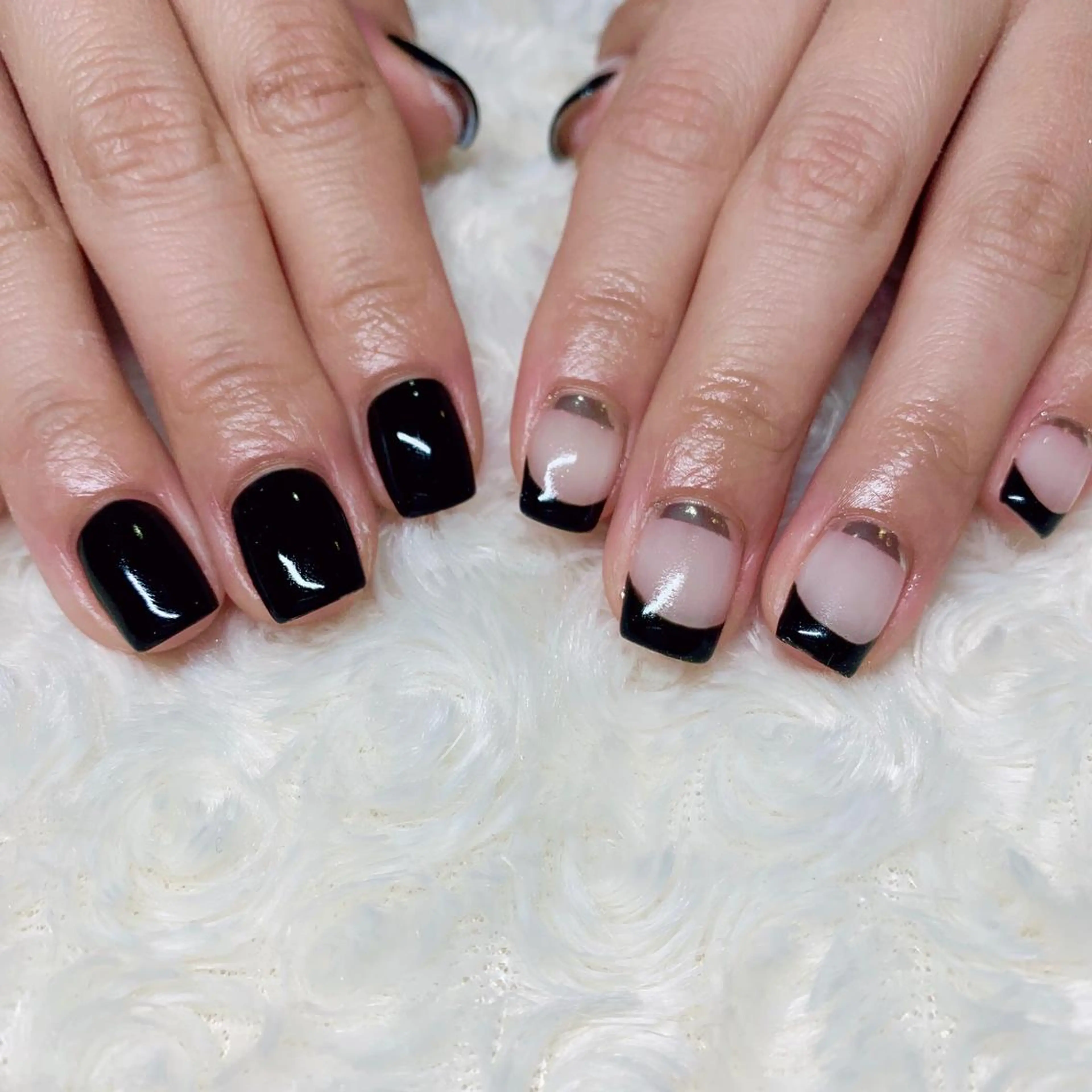 カラー ネイル ハンドネイル Cozy_ ilumのネイルデザイン