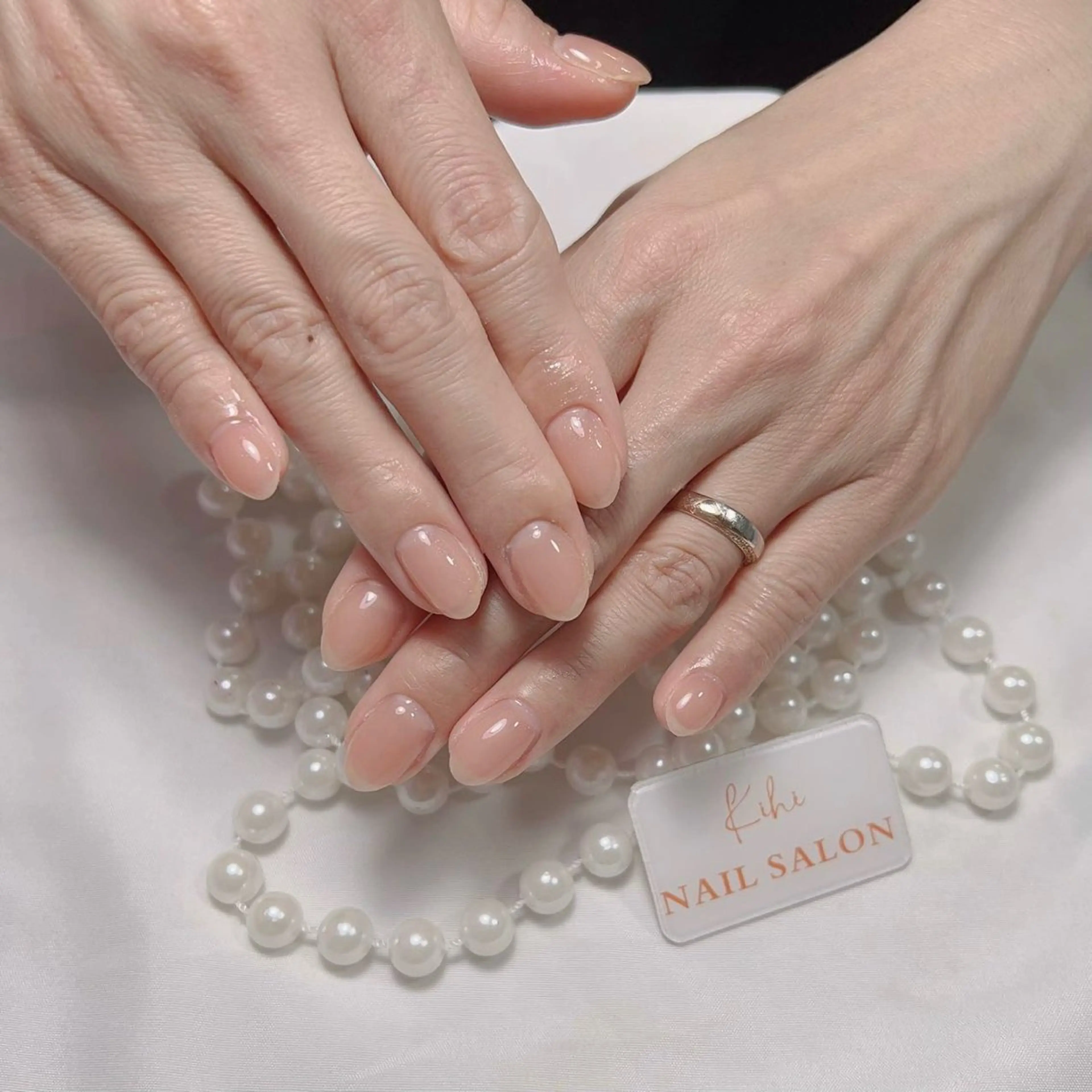 ネイル アートネイル フレンチネイル ジェルネイル グラデーション 韓国ネイル ハンドネイル ハンドケア さくら💮💮 【オフ無料】のネイルデザイン