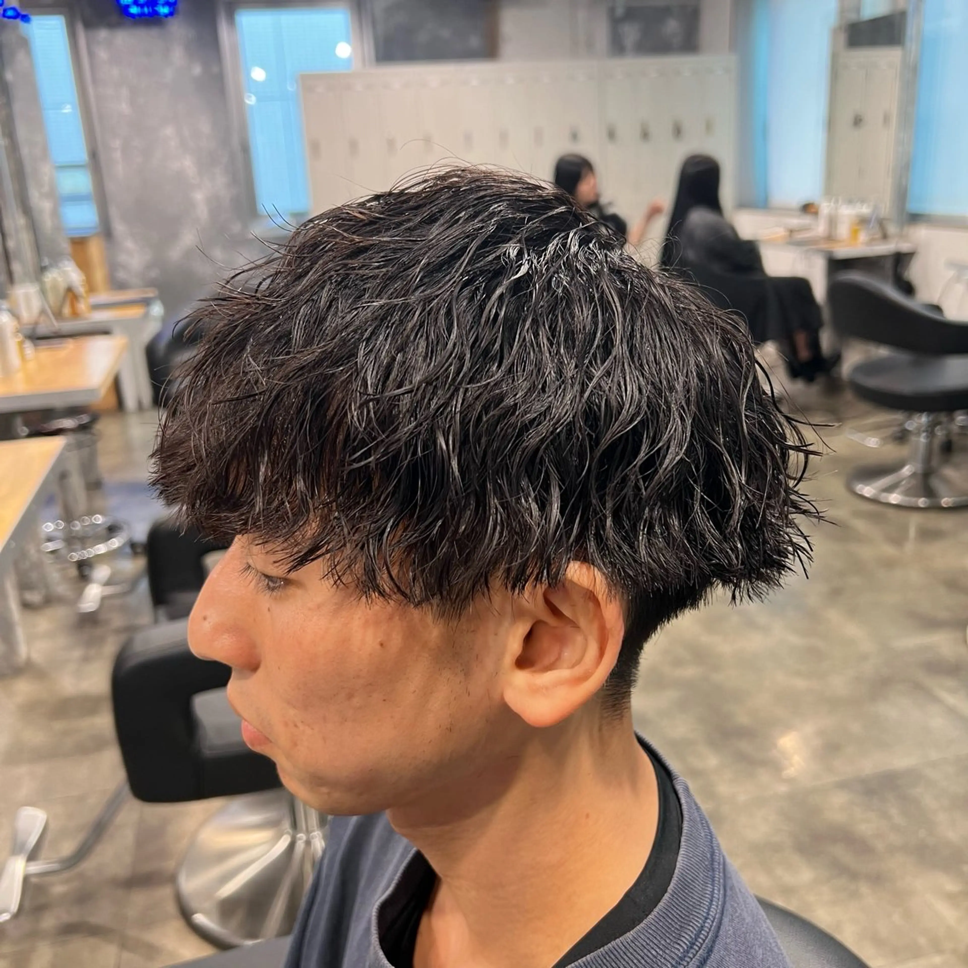 ショート カラー パーマ ヘアアレンジ メンズ キッズ 🔷横浜1のパーマ 職人🔷将太郎のヘアスタイル