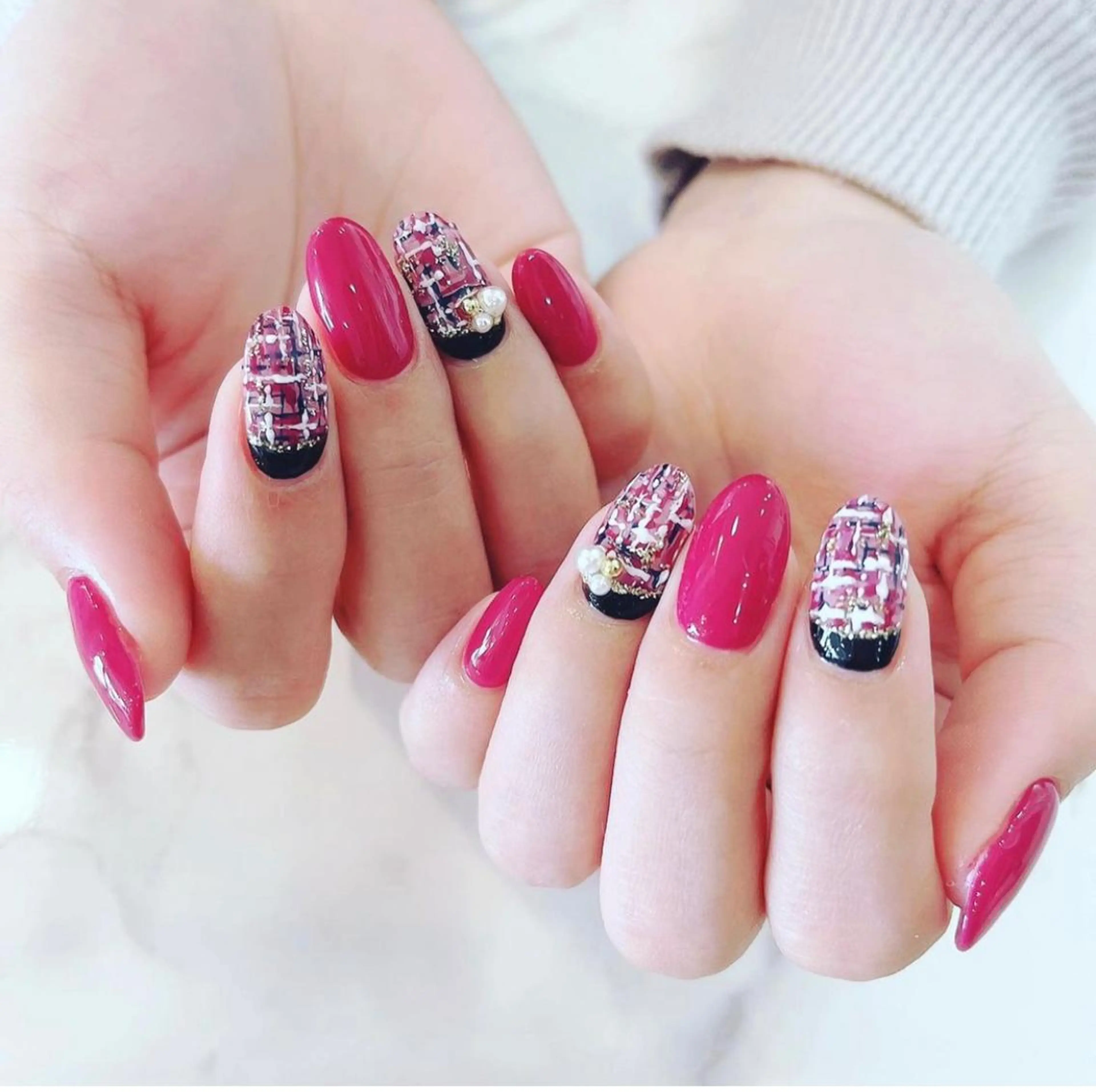 ハンドネイル (アート両手1本ずつ)  オフ込みの写真