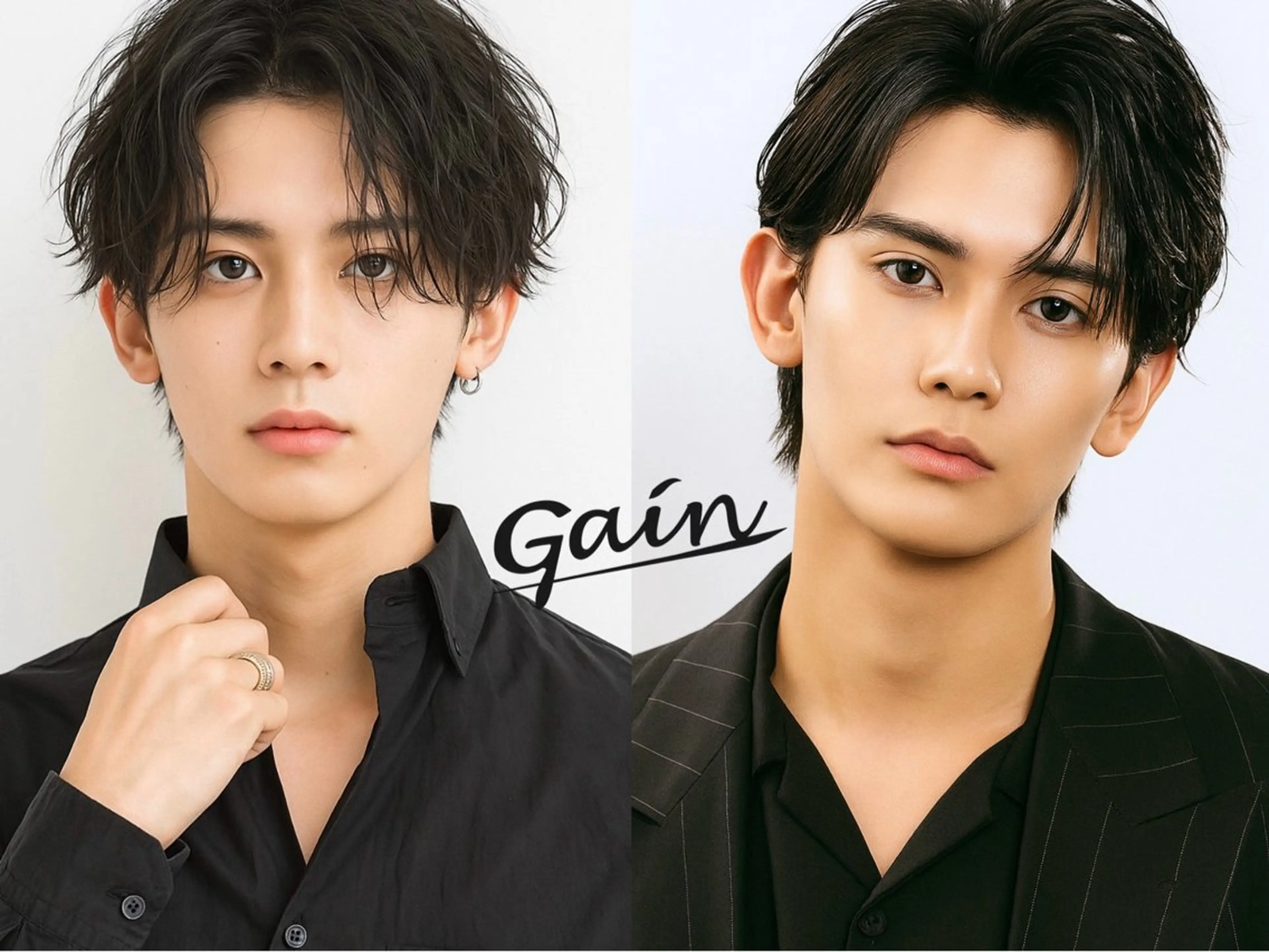 ショート カラー パーマ メンズ メンズパーマ Gain KAKKY 千種/池下駅3分のヘアスタイル