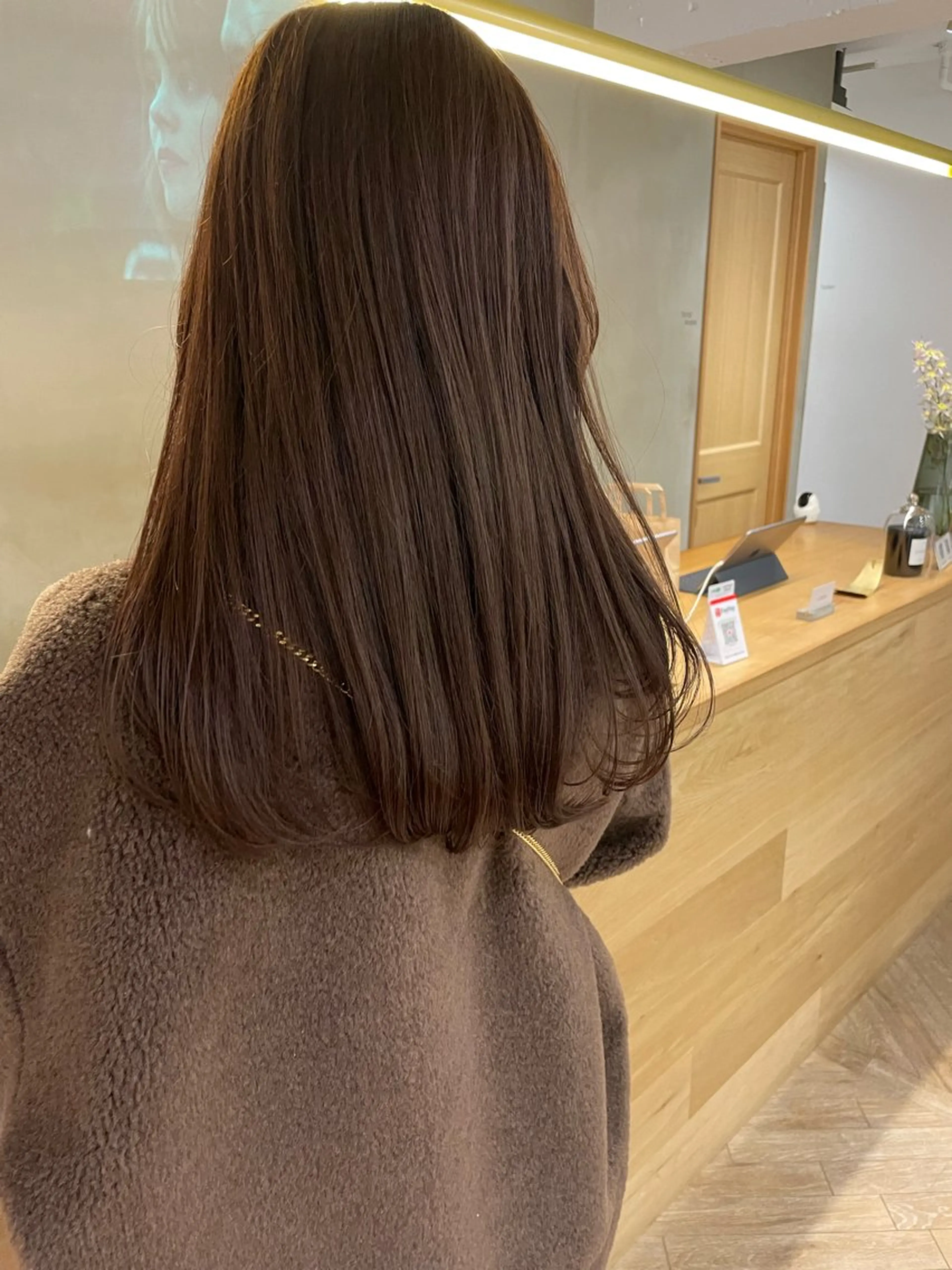ロング カラー 'ele 🦄堀内佑茉のヘアスタイル