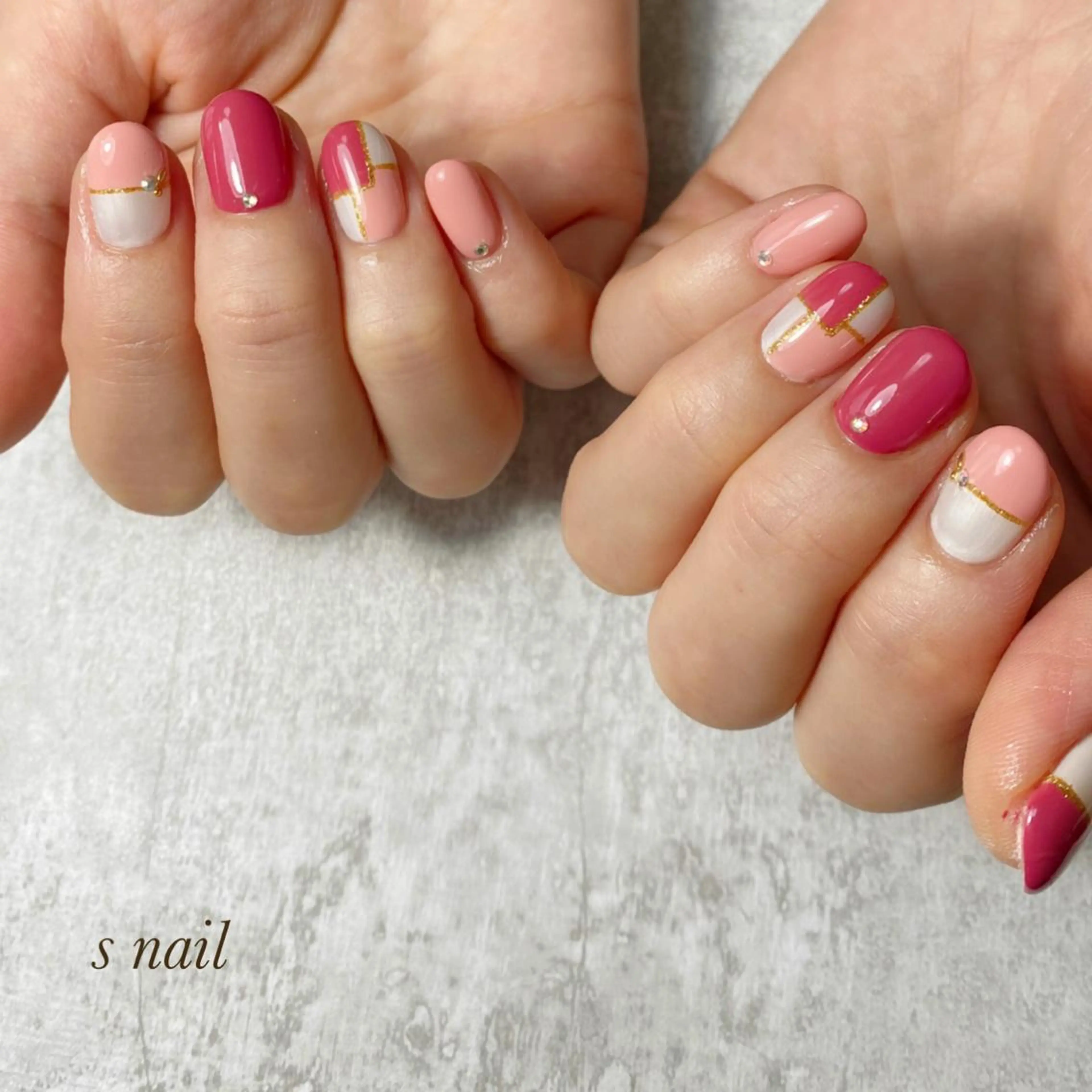 ネイル アートネイル s nail さとよしみゆきのネイルデザイン