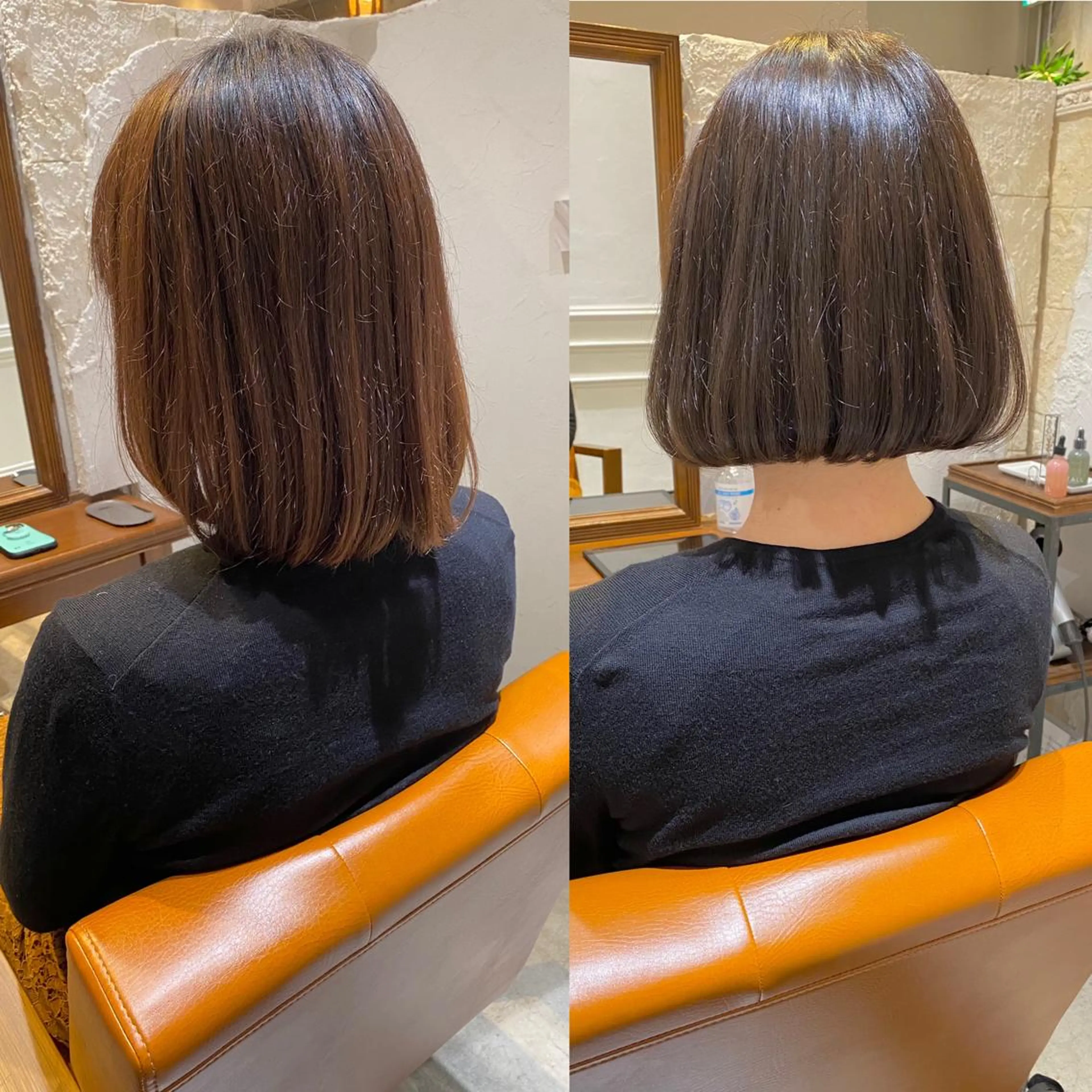 ショート カラー ヘアアレンジ ボブ SALOWIN銀座VORT所属・小林 佳祐のヘアスタイル