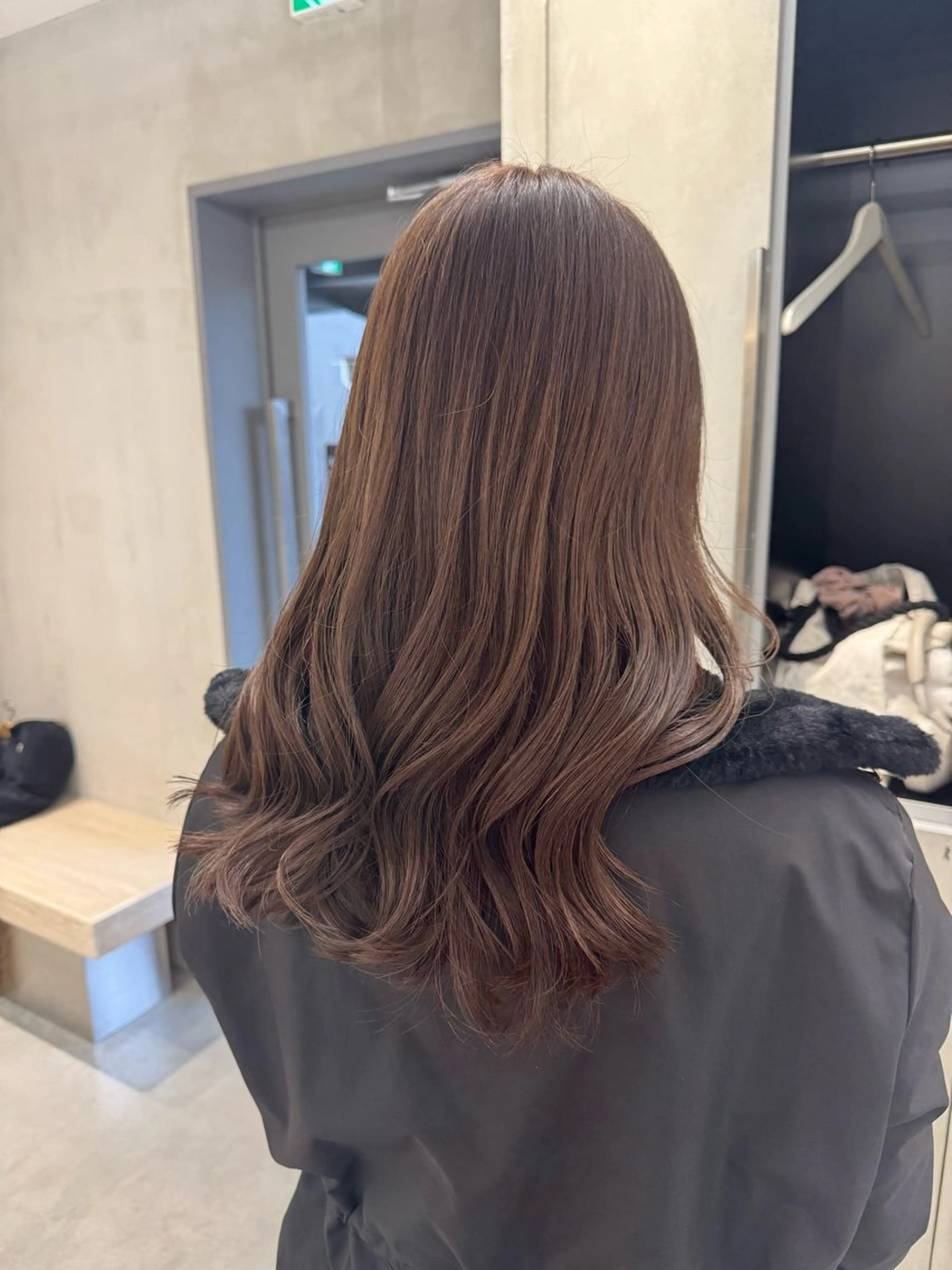 カラー ヘアカラー ナカバチ ユイ🌼 Rizm greenのヘアスタイル