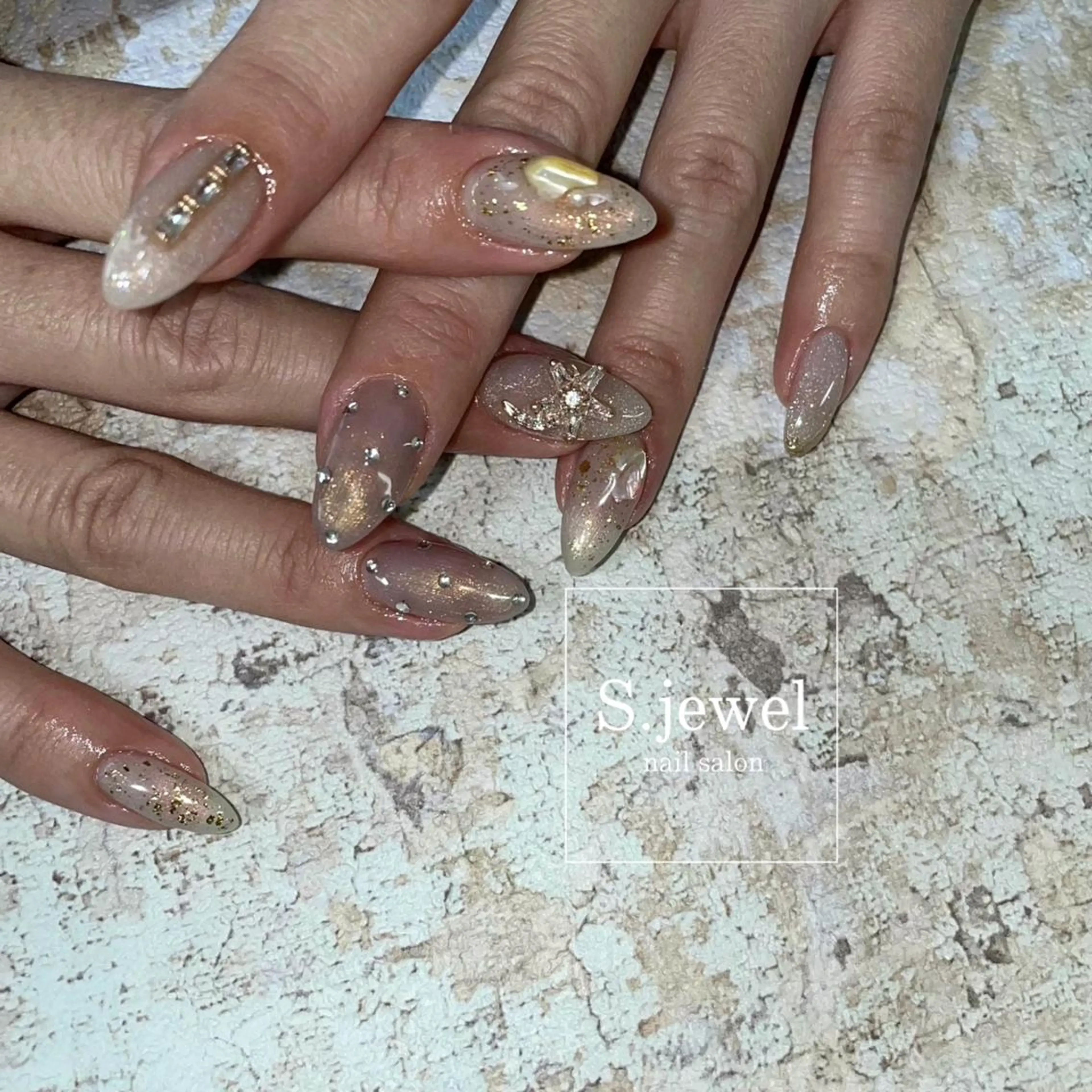 ネイル S♡JEWEL所属・S. JEWELのネイルデザイン