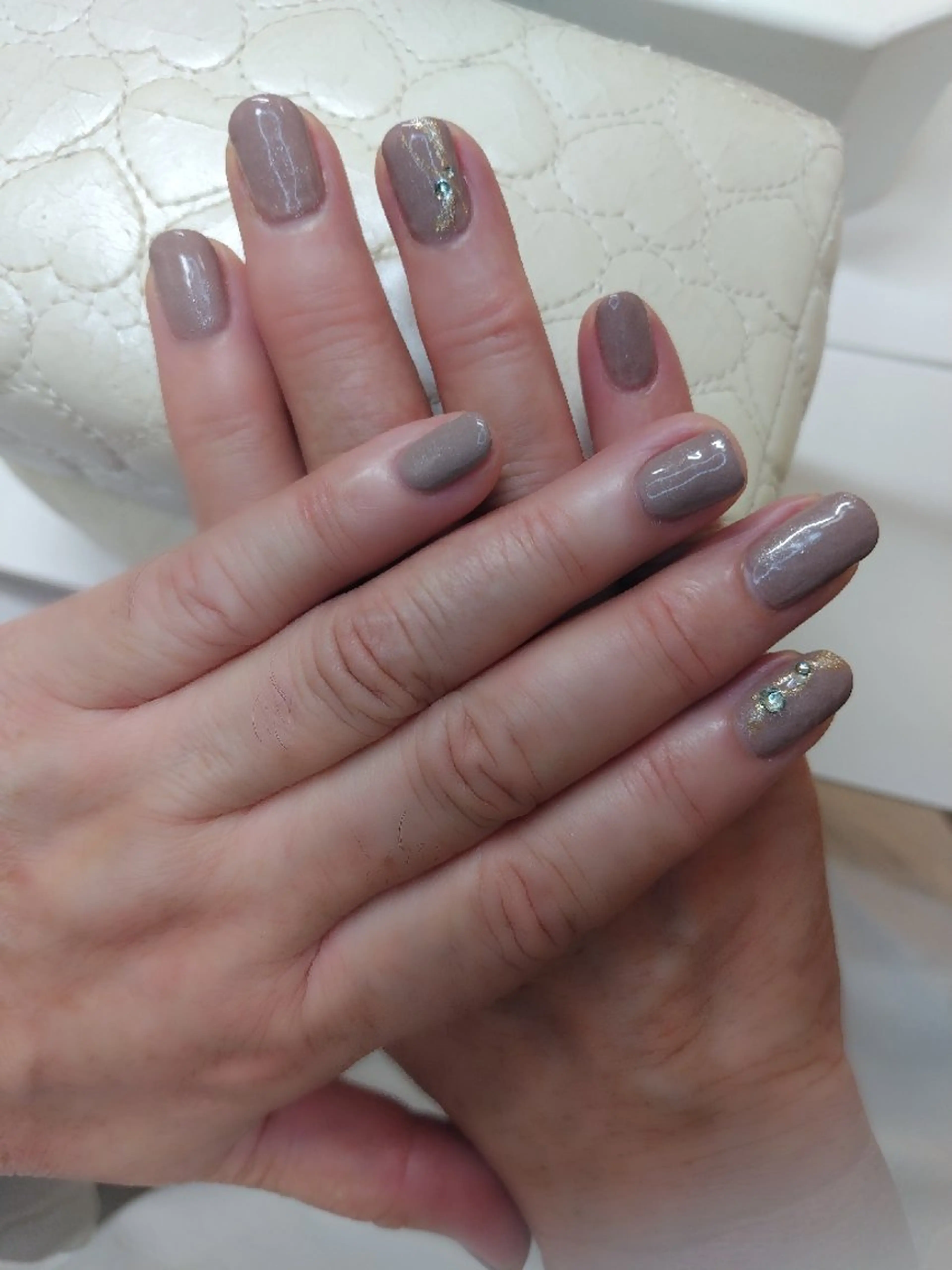 ネイル ハンドネイル 黒浜 ちなみのネイルデザイン