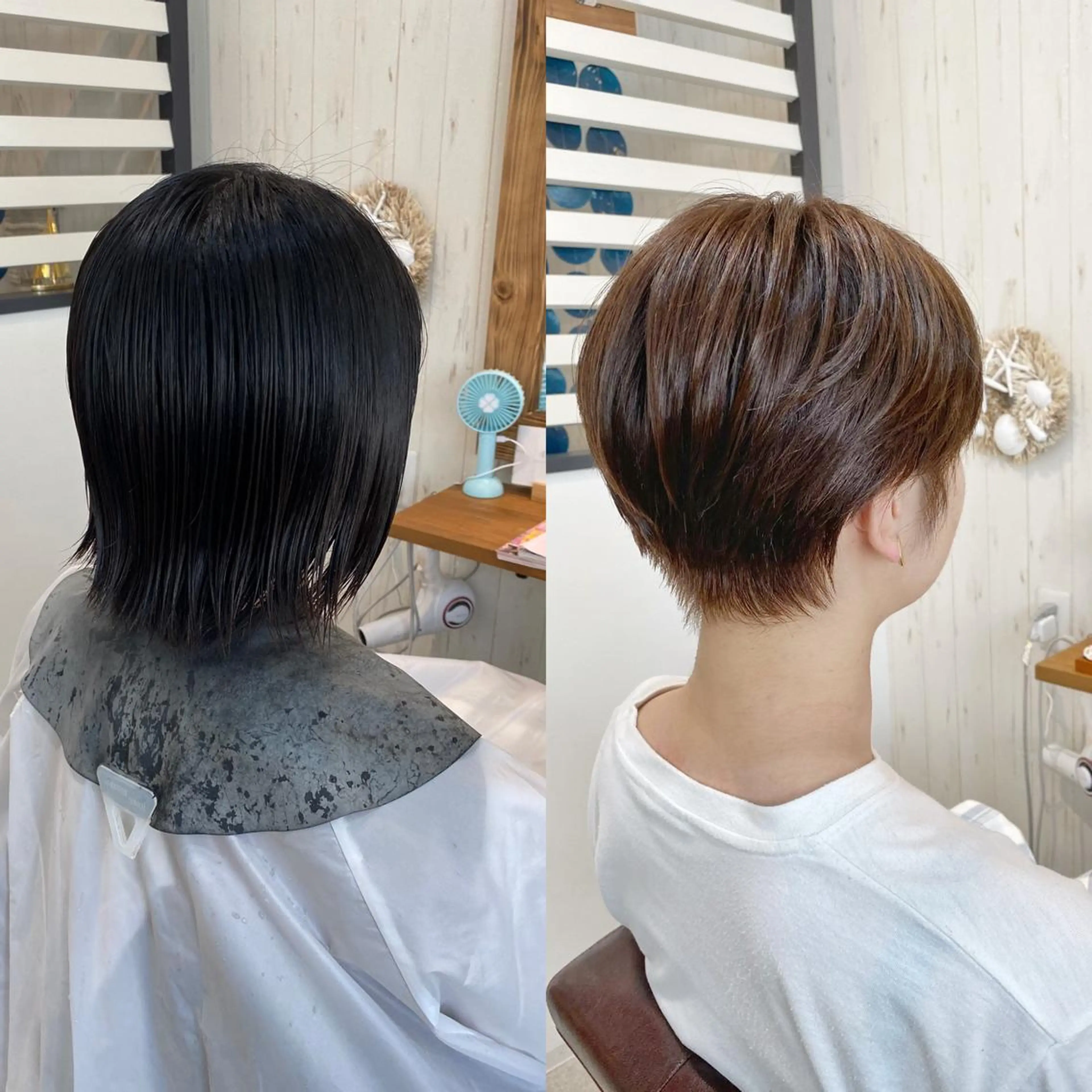 ショート カラー [店長]加地 峻のヘアスタイル