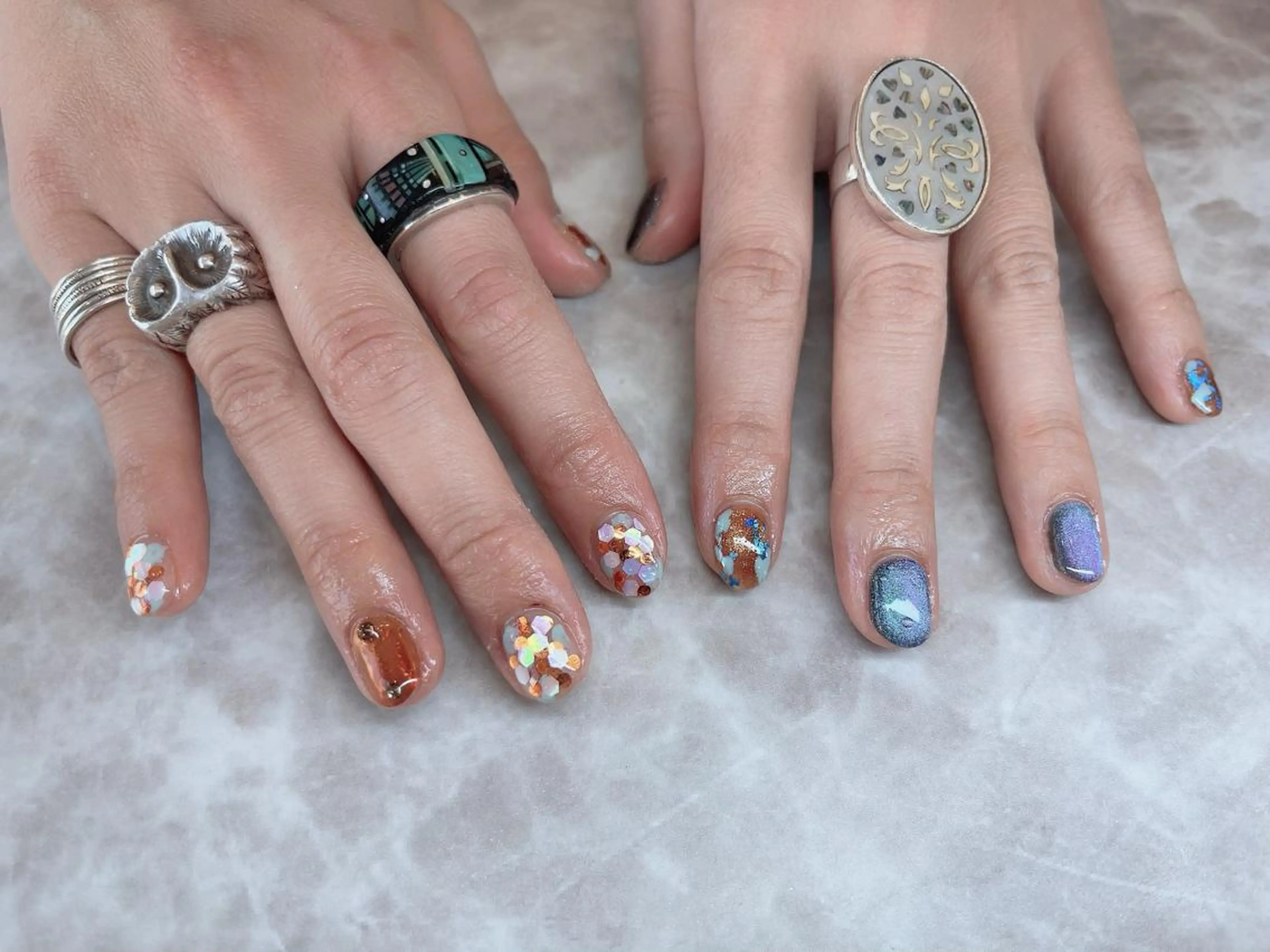 ネイル noix nail &eyeのネイルデザイン