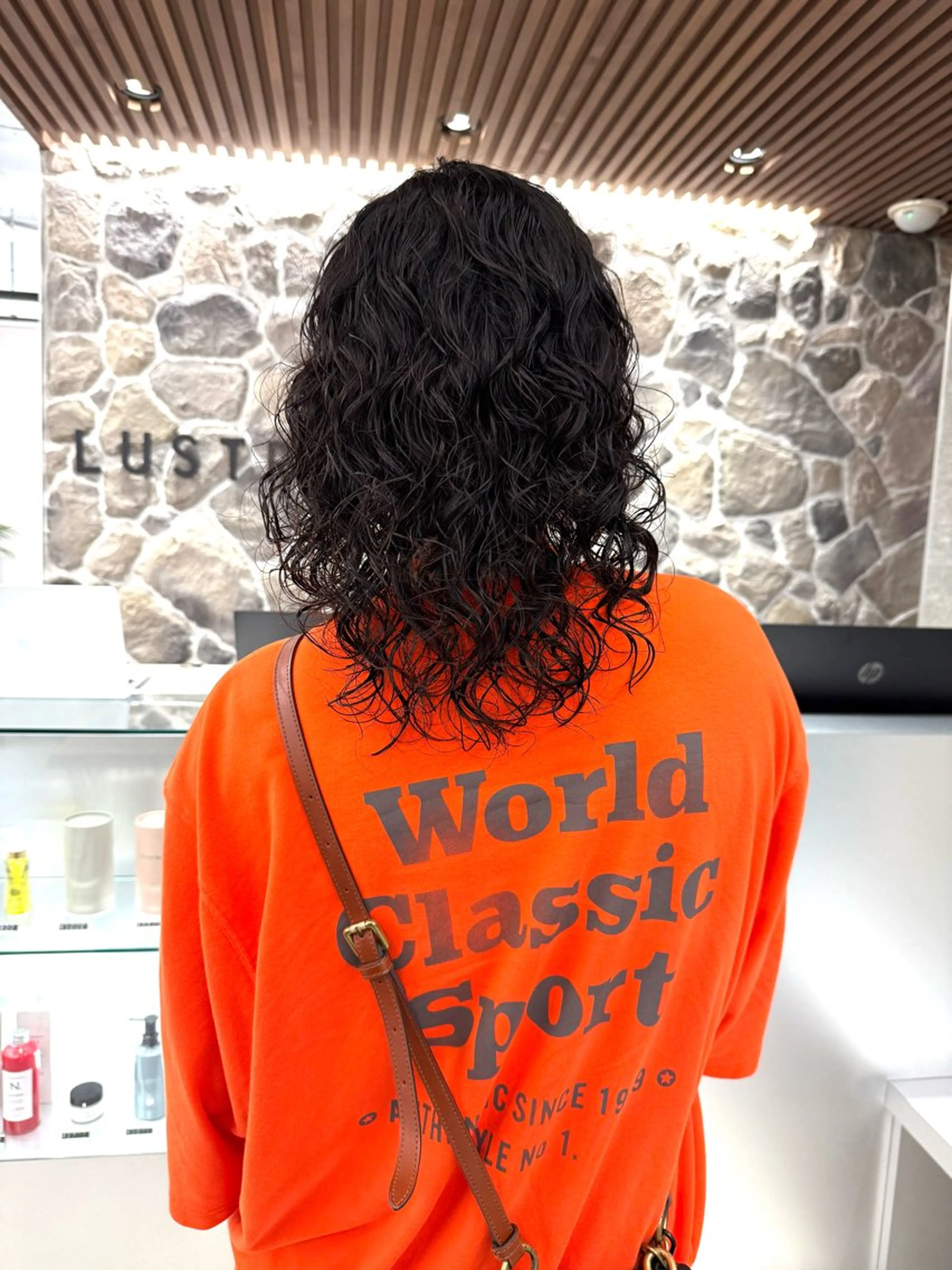 MENS スパイラルパーマ&カットの写真