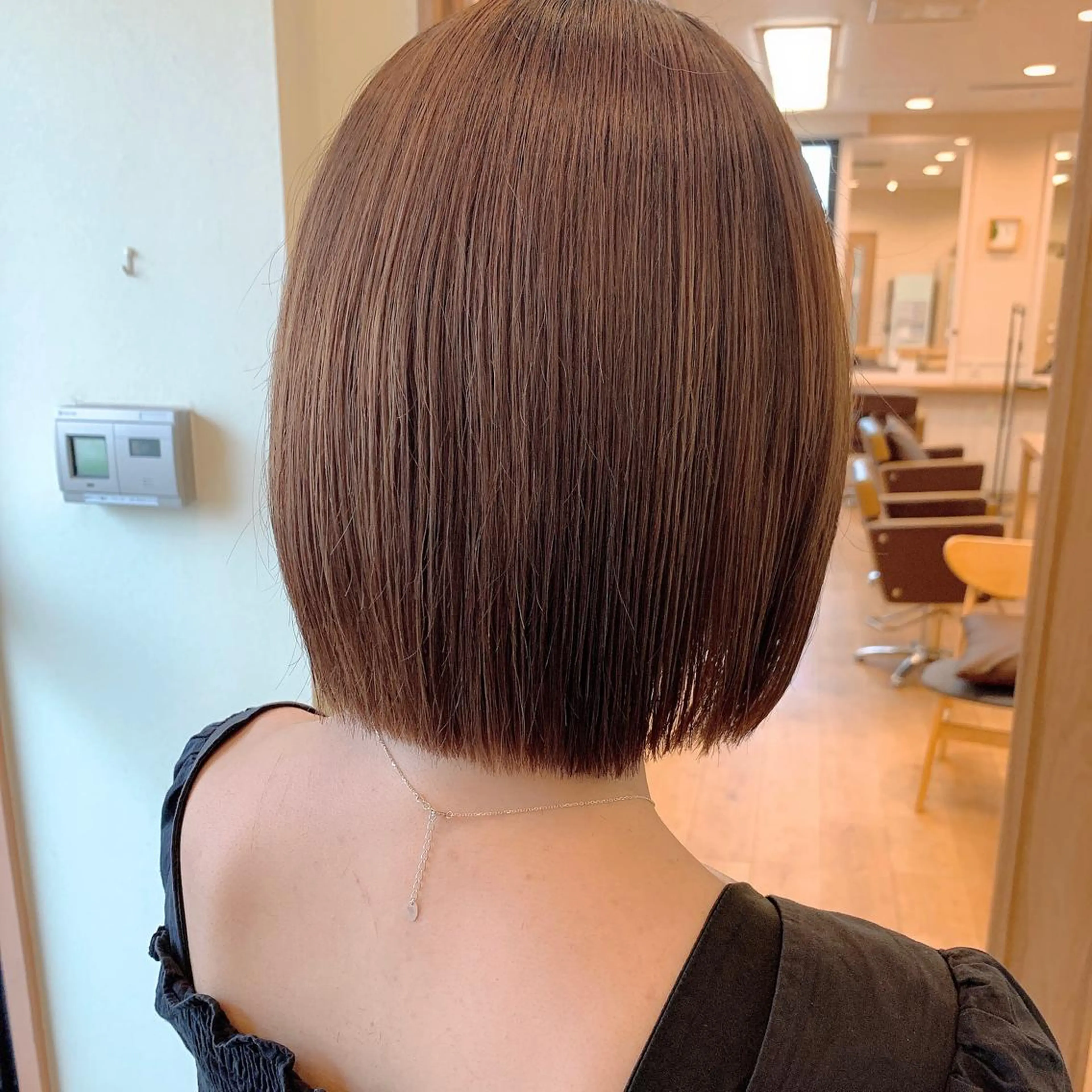 ショート くせ毛 髪質改善 トリートメント カット トリートメント NUMBER_ ユイナのヘアスタイル