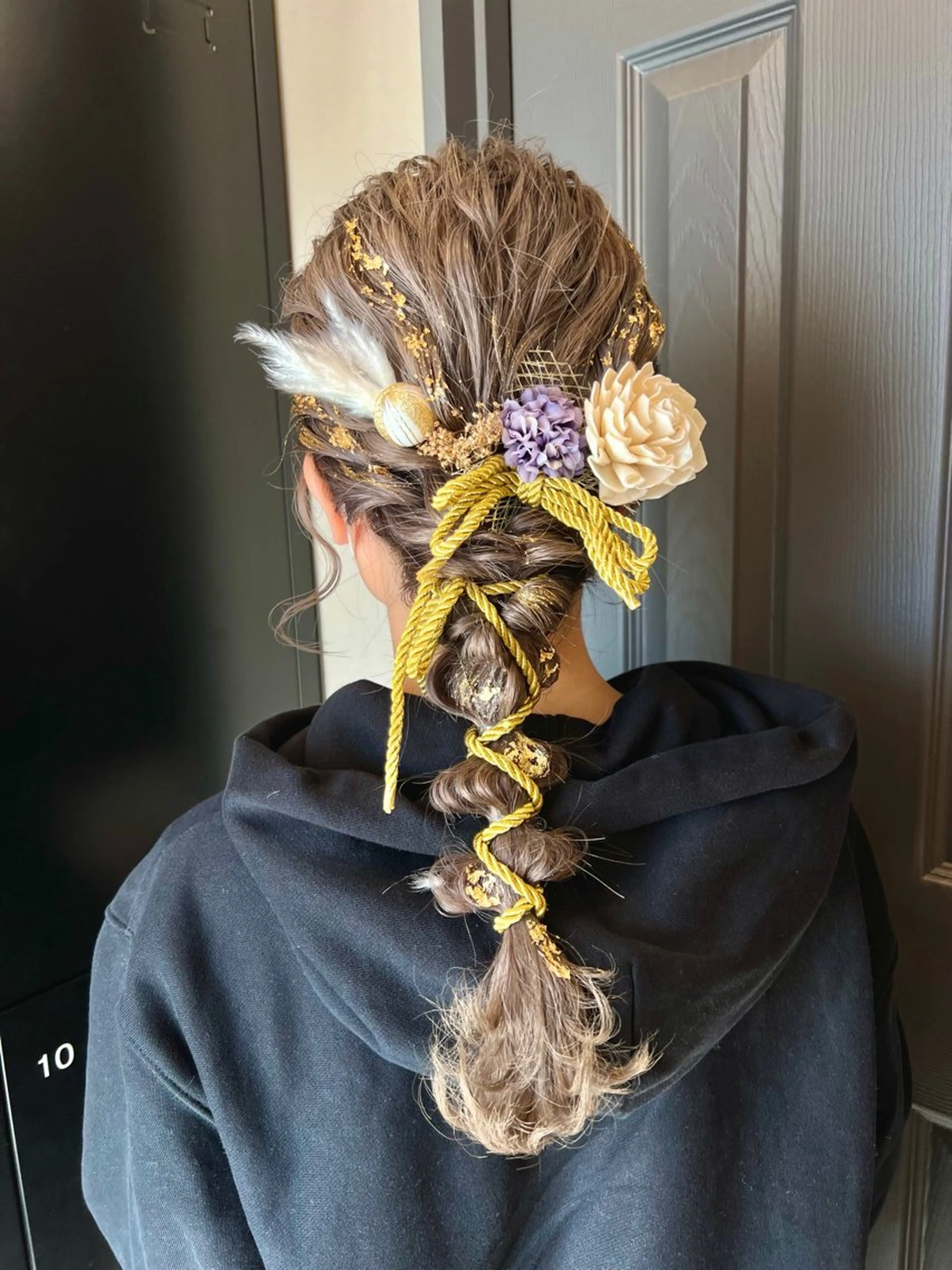 ヘアアレンジ 成人式 結婚式・ブライダル louwe 武藤幸世のヘアスタイル