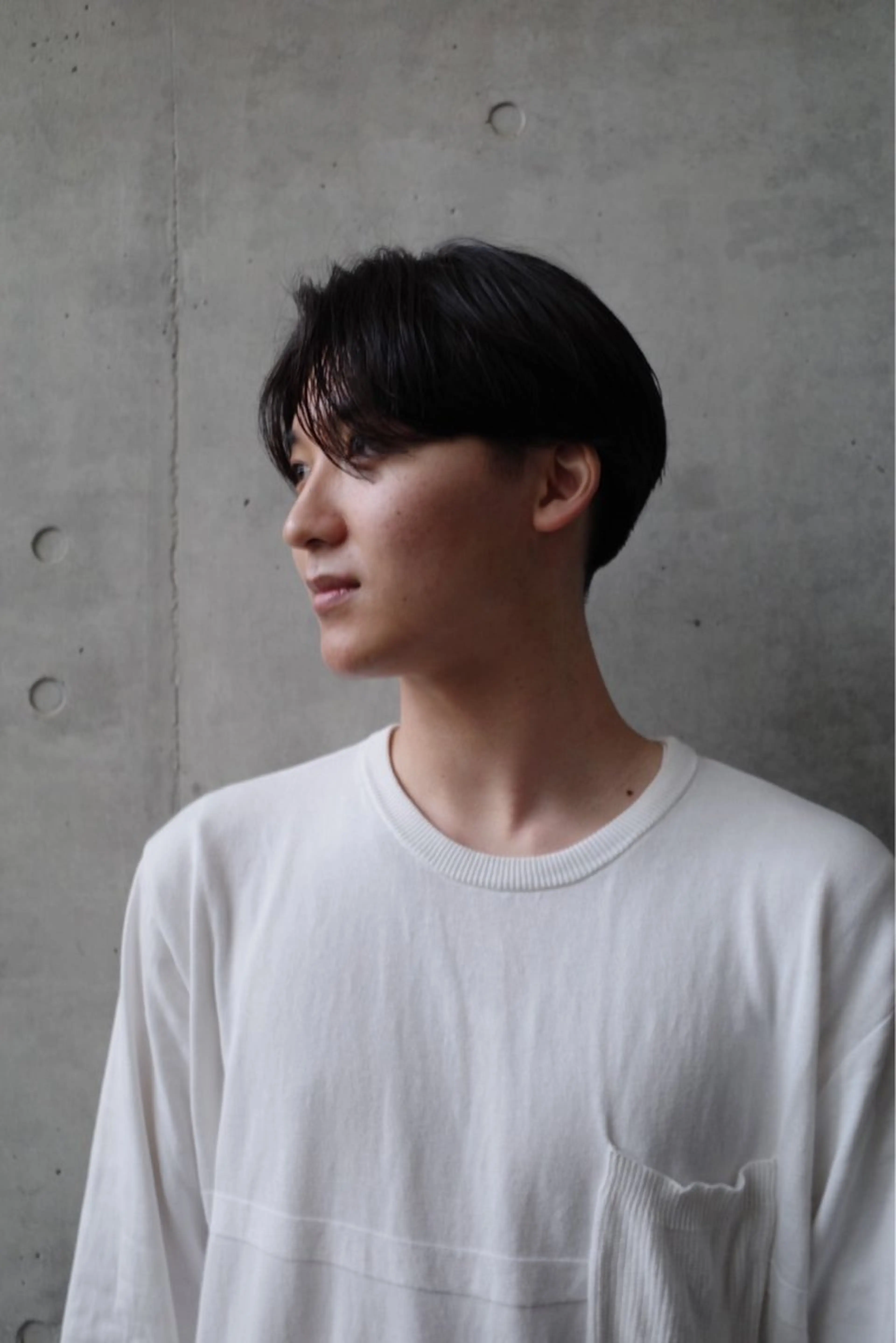 ショート メンズ ナミ🩶暗髪/暖色 ❤️/透明感/縮毛のヘアスタイル