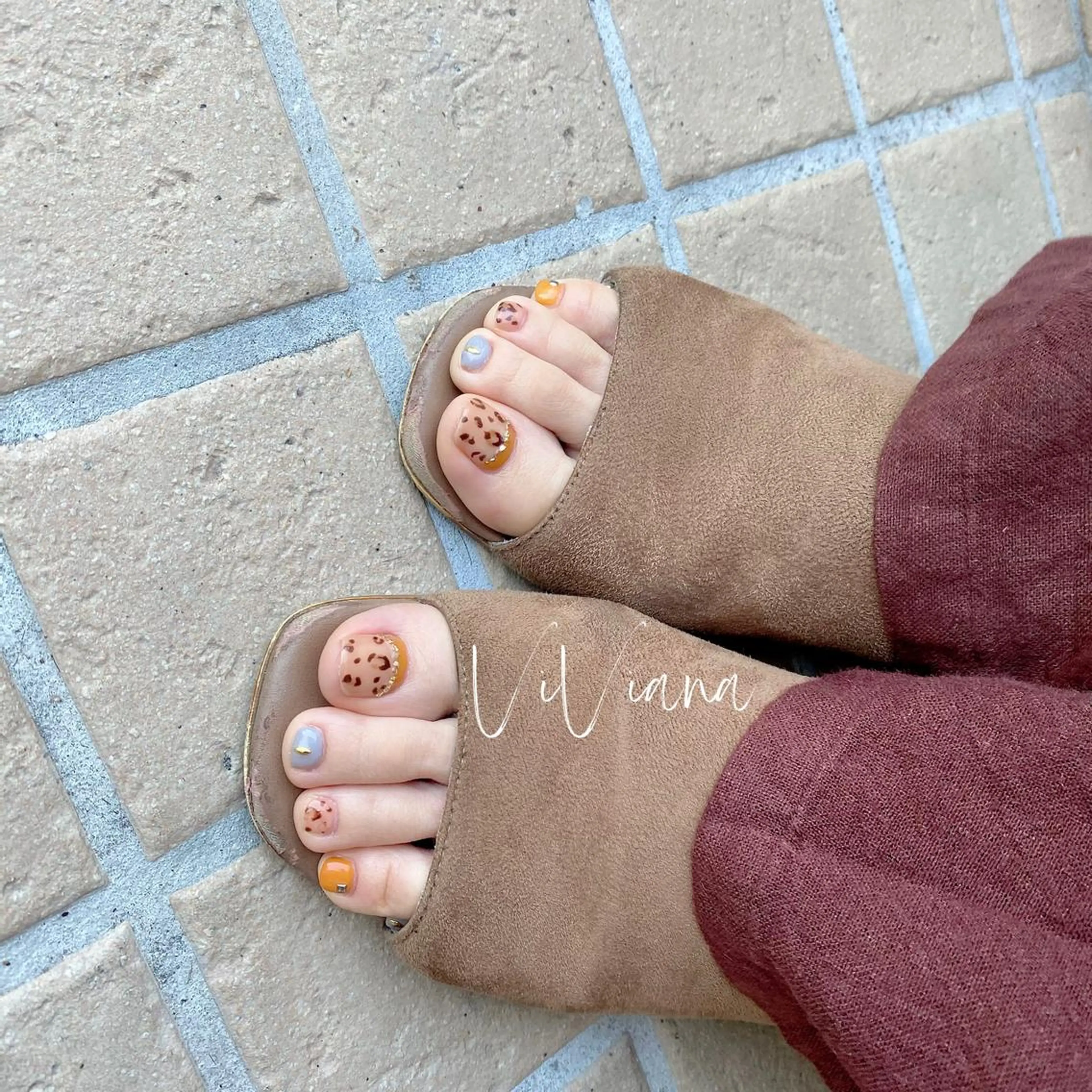 ネイル フットネイル ViViana ｳﾞｨｳﾞｨｱﾅのネイルデザイン