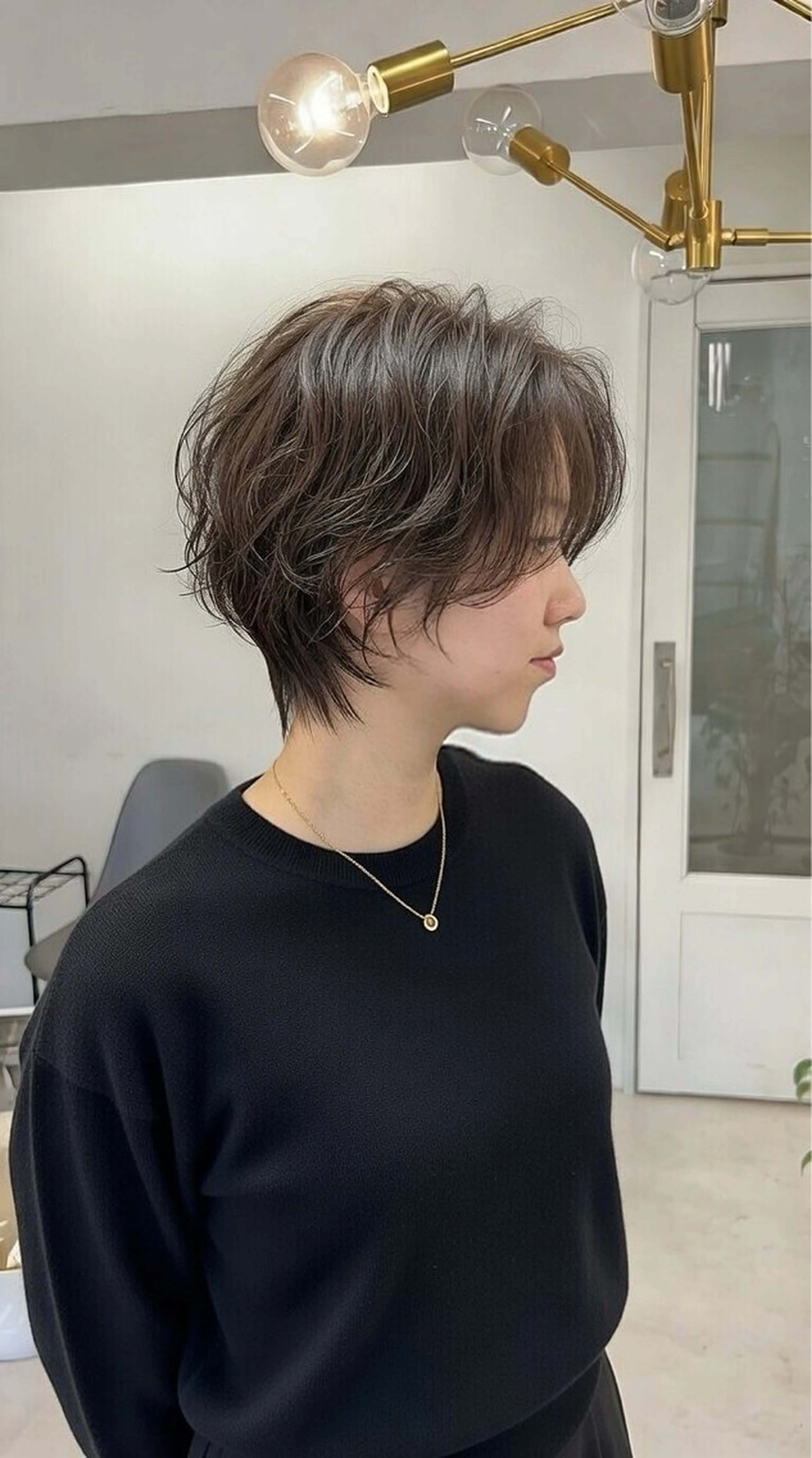 ショート カラー パーマ カット パーマ 表参道ショート・ボブ 特化/たかつのヘアスタイル