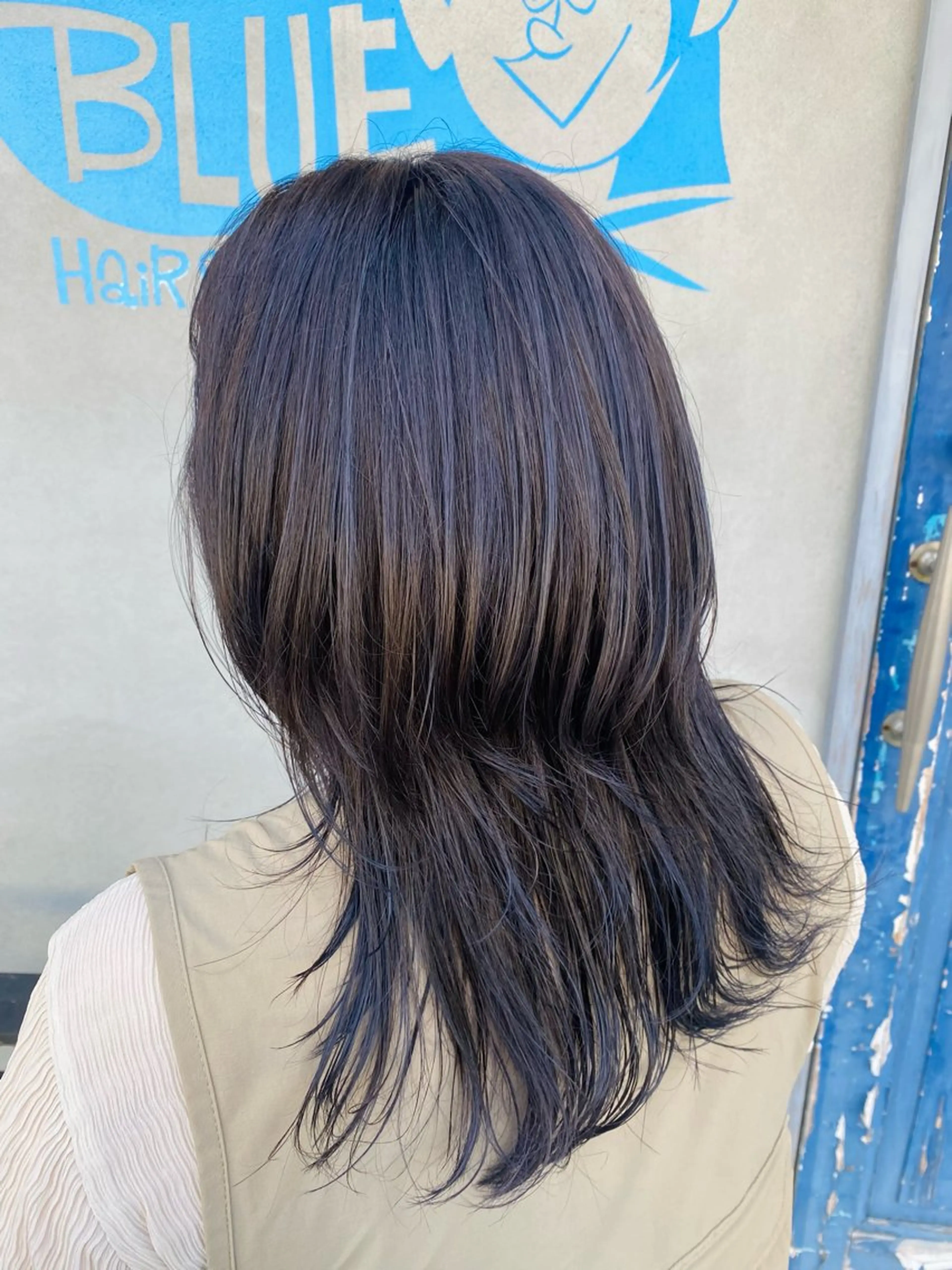 カラー Blue hair&eyelash所属・🌼サトウ アカリ🌼のヘアスタイル