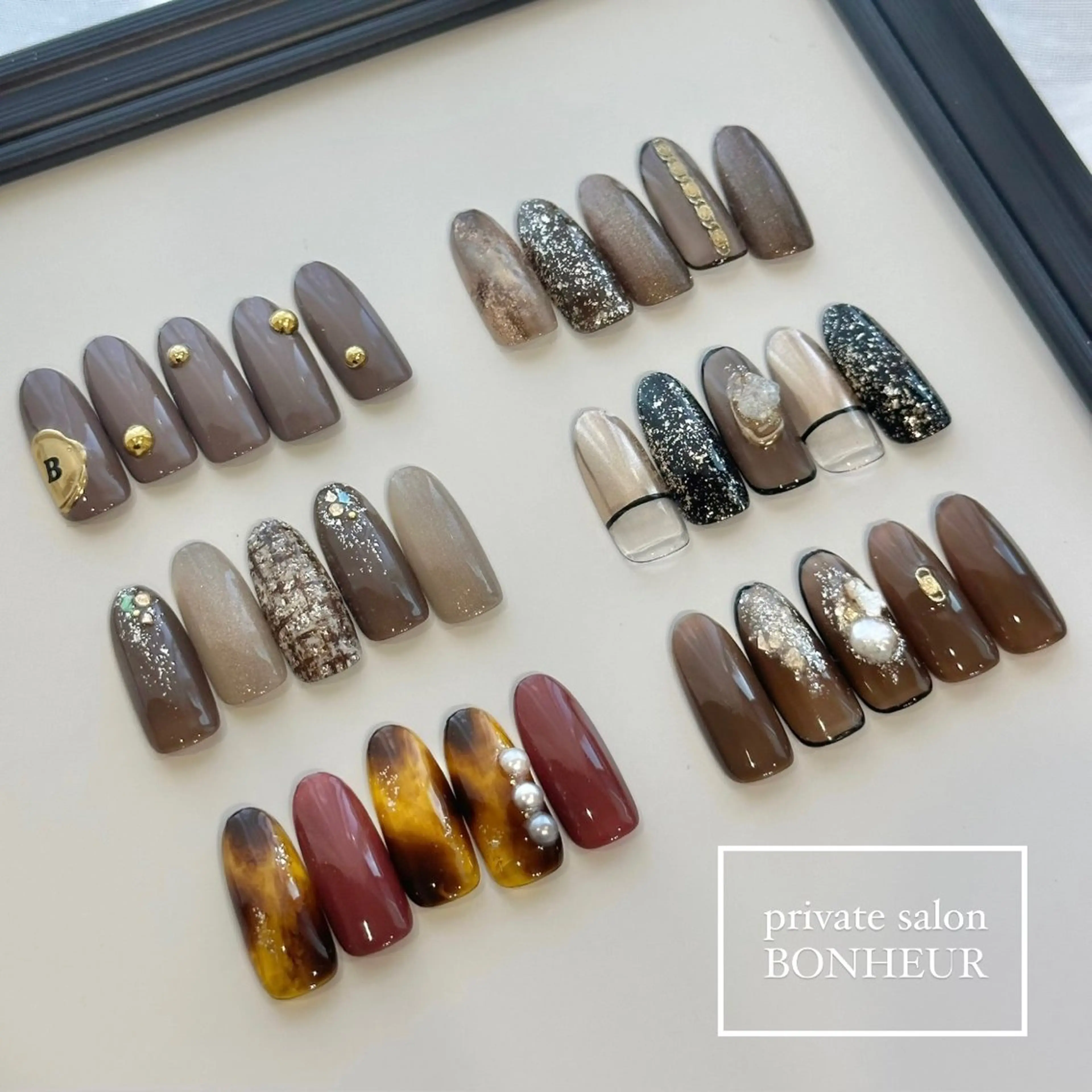 ネイル ハンドネイル BONHEUR Annaのネイルデザイン