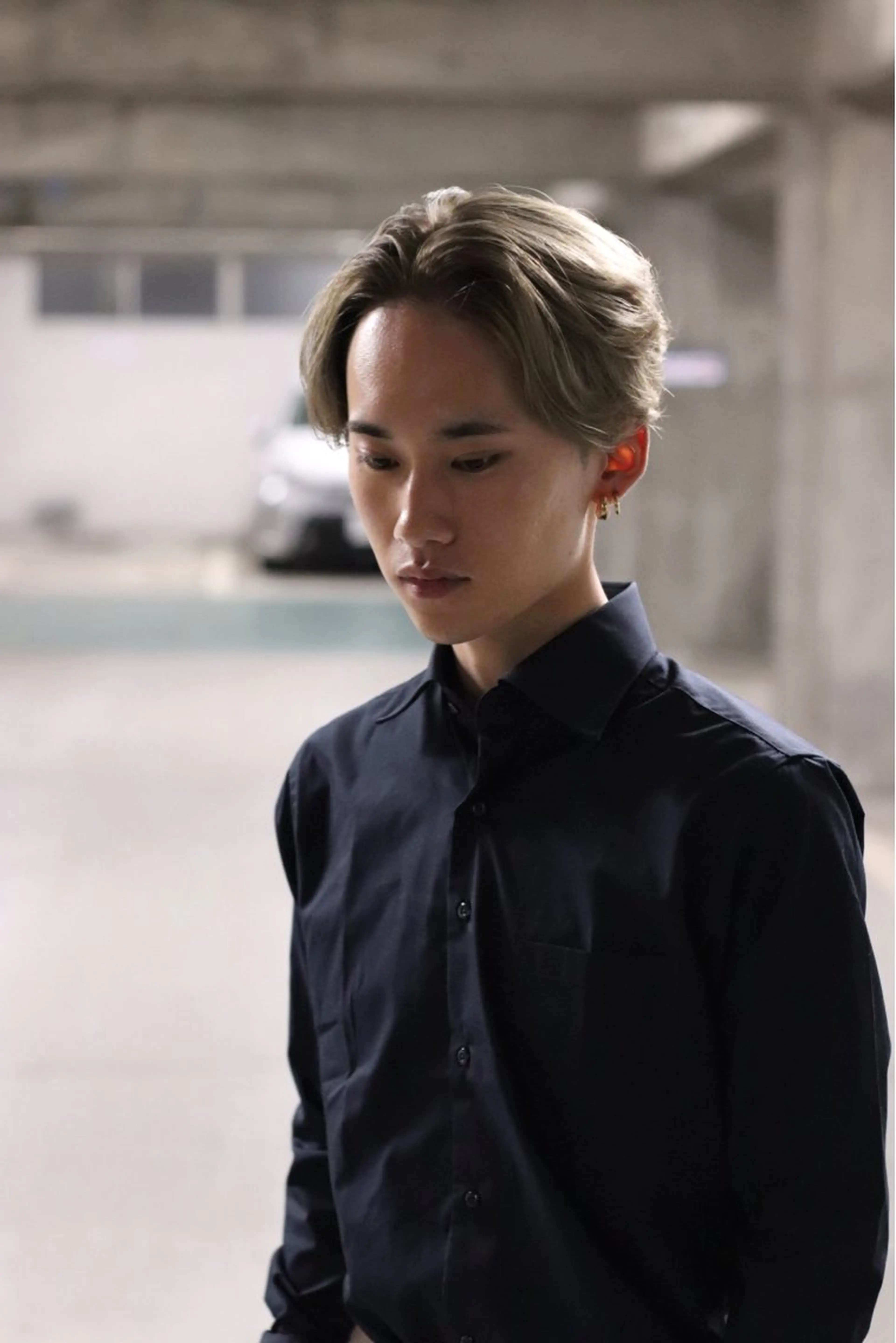 カラー メンズ メンズバレイヤージュ バレイヤージュ Joh/メンズカット /レイヤー/ブリーチのヘアスタイル