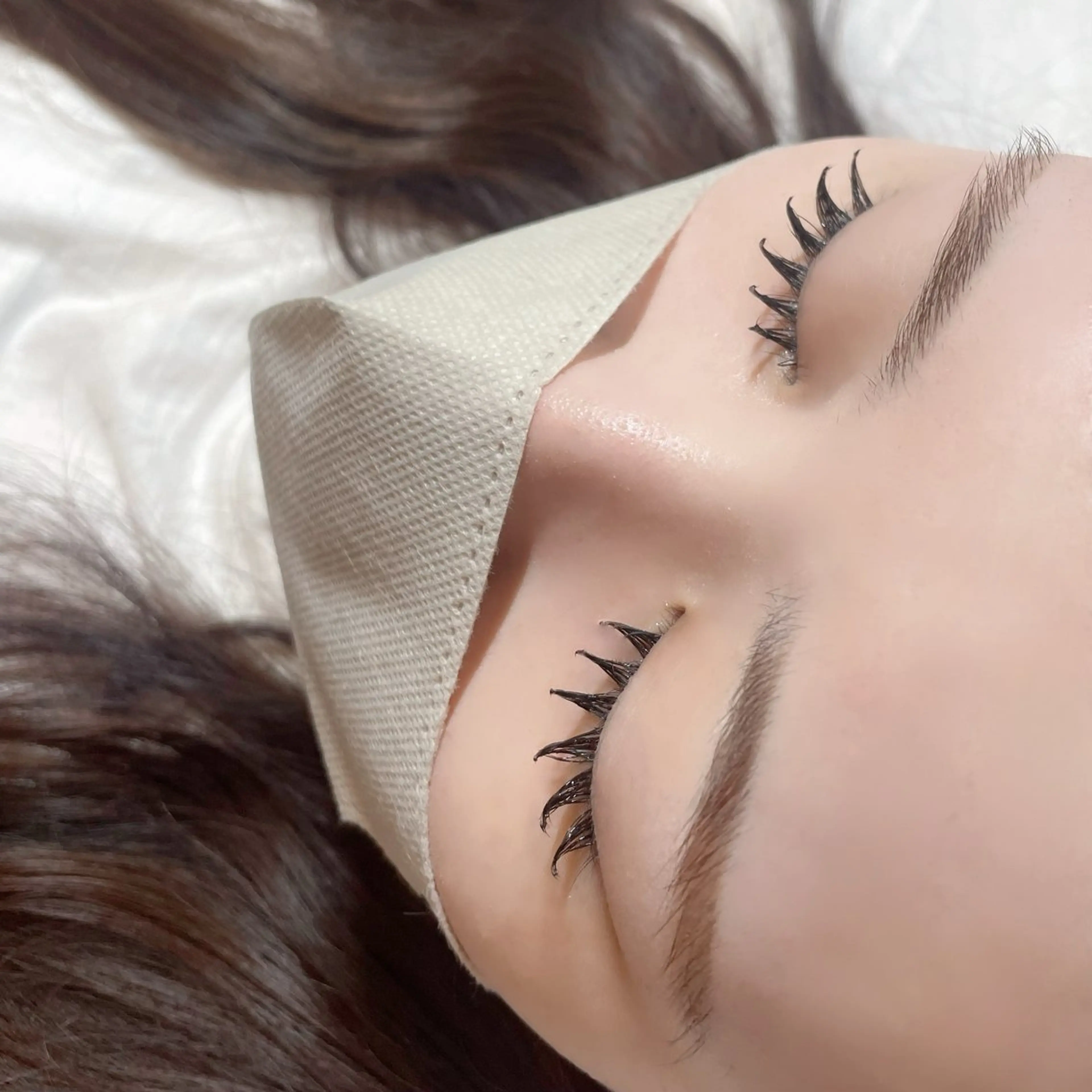 マツエク・マツパ 束感まつ毛 NANA Milano所属・yuuka Fのマツエク・マツパデザイン