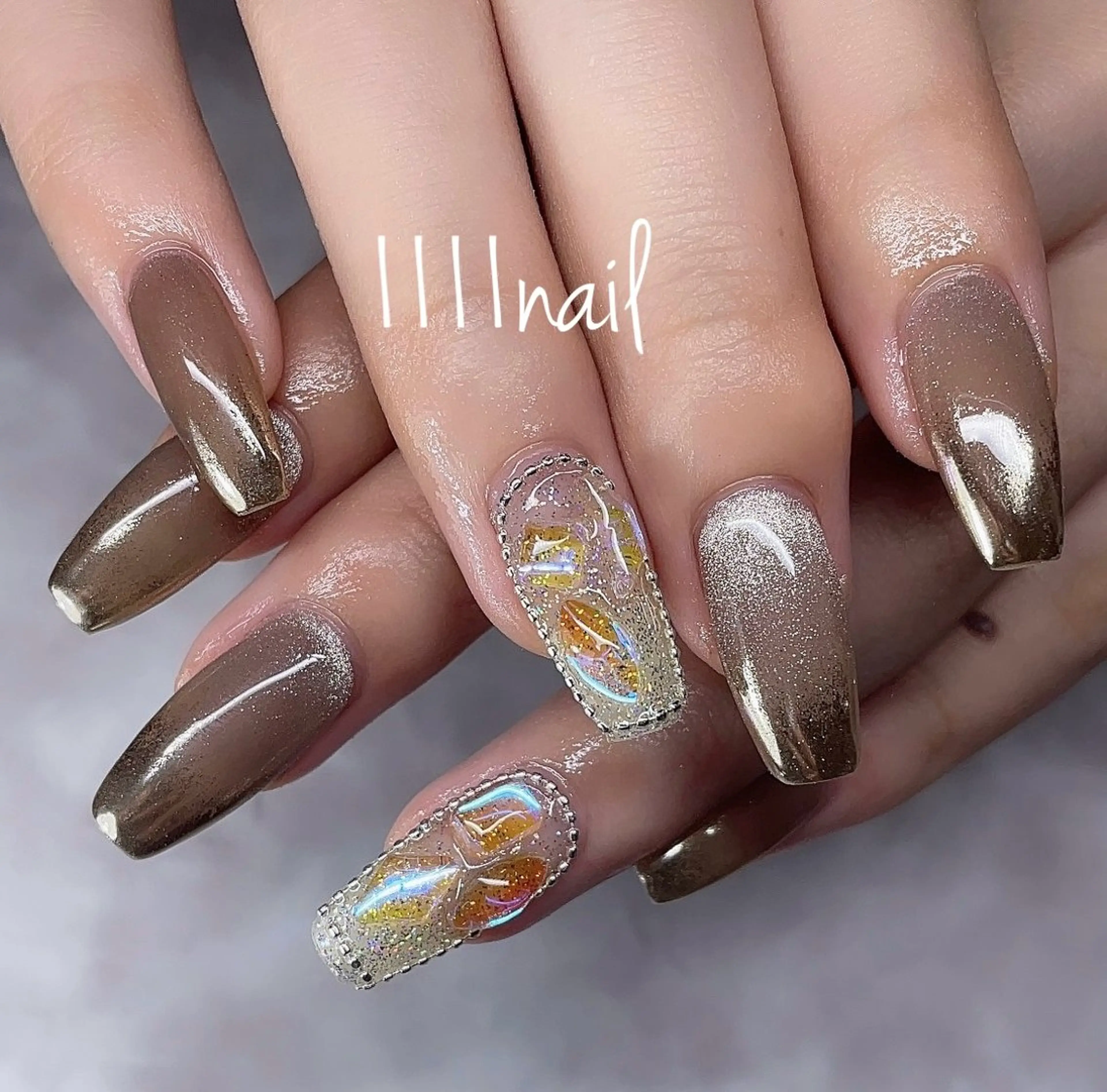 ネイル ハンドネイル 1111nail イチカワのネイルデザイン